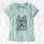 Aviator Alfie the Norwich Terrier - Women's V-neck Shirt