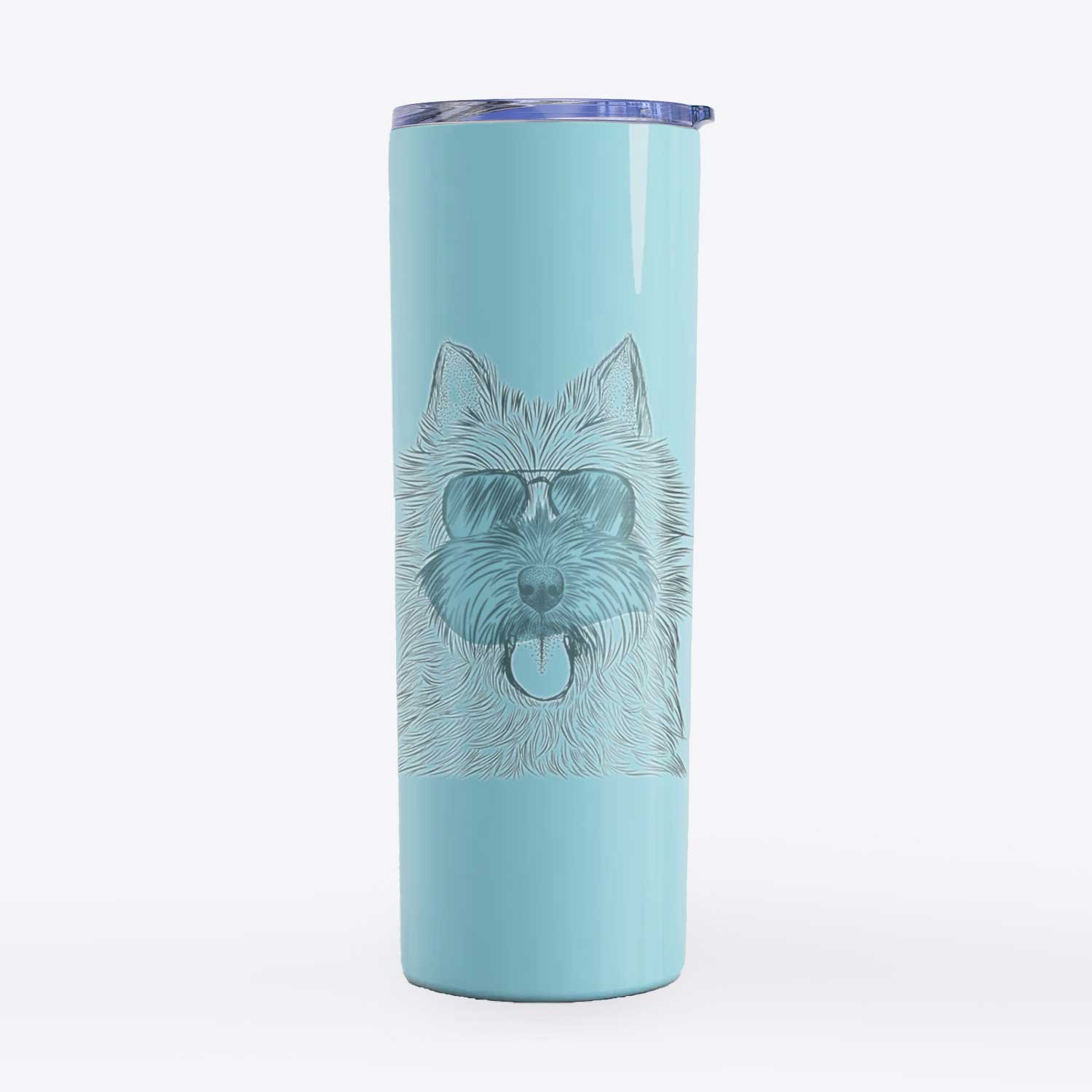 Alfie the Norwich Terrier - 20oz Skinny Tumbler