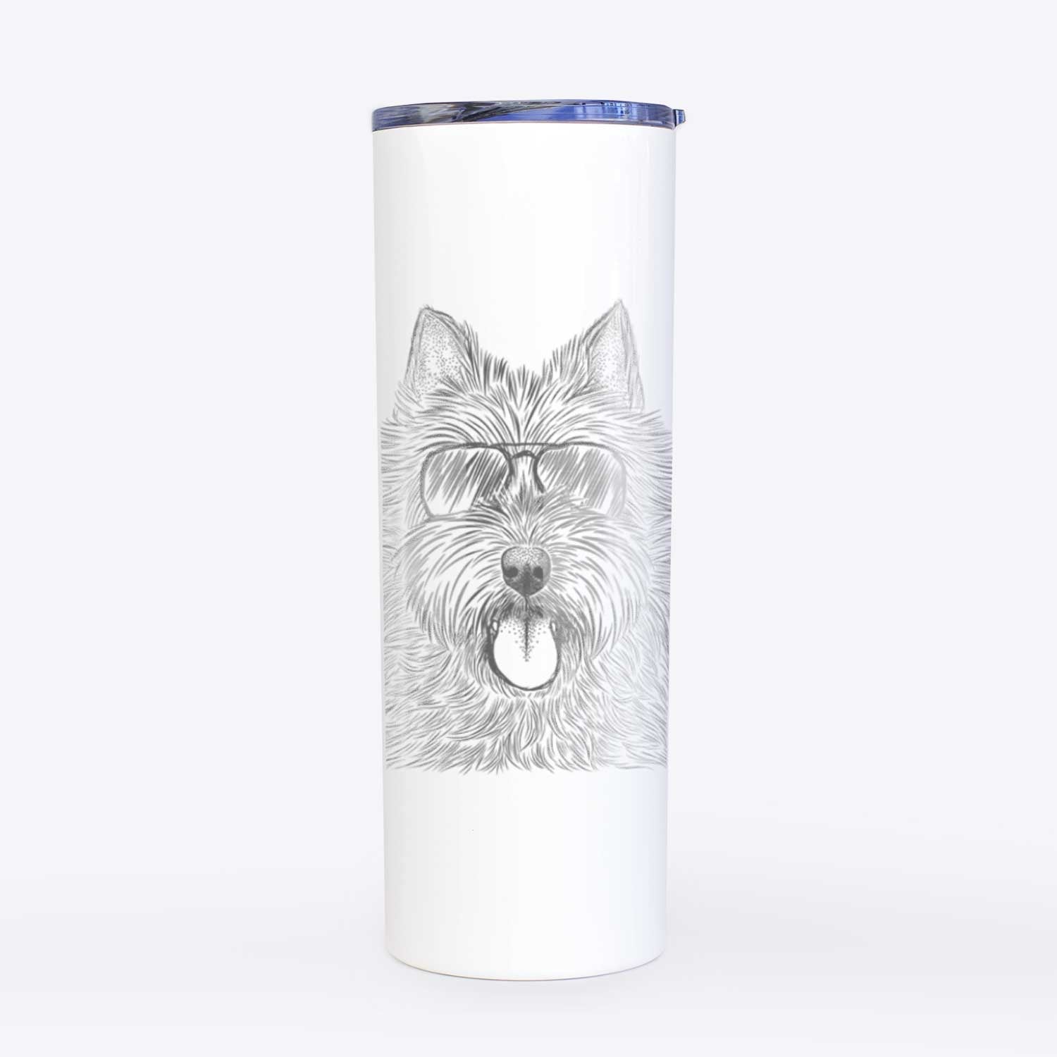 Alfie the Norwich Terrier - 20oz Skinny Tumbler