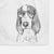 Aline the Irish Red and White Setter Decorative Hand Towel