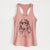 Aline the Irish Red and White Setter - Women's Racerback Tanktop