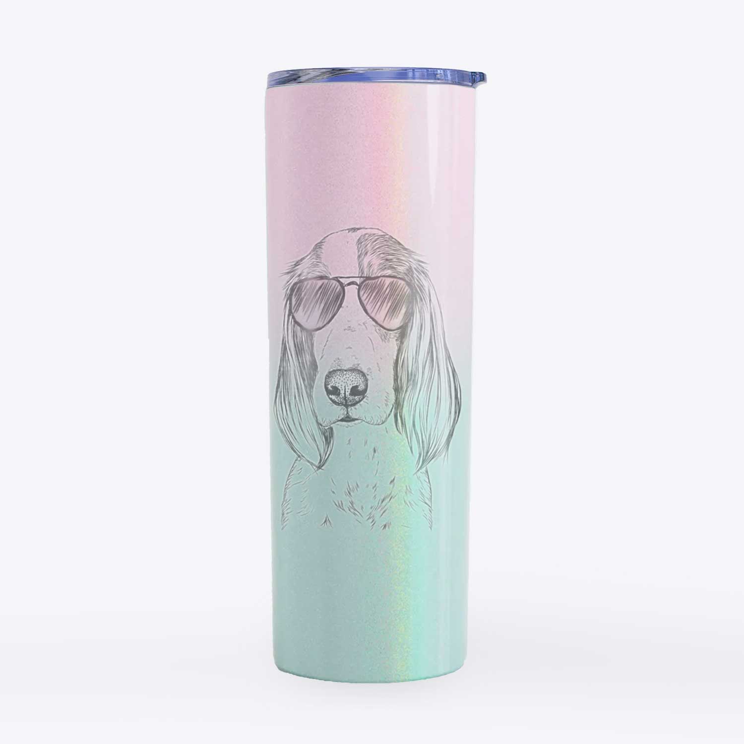 Aline the Irish Red and White Setter - 20oz Skinny Tumbler