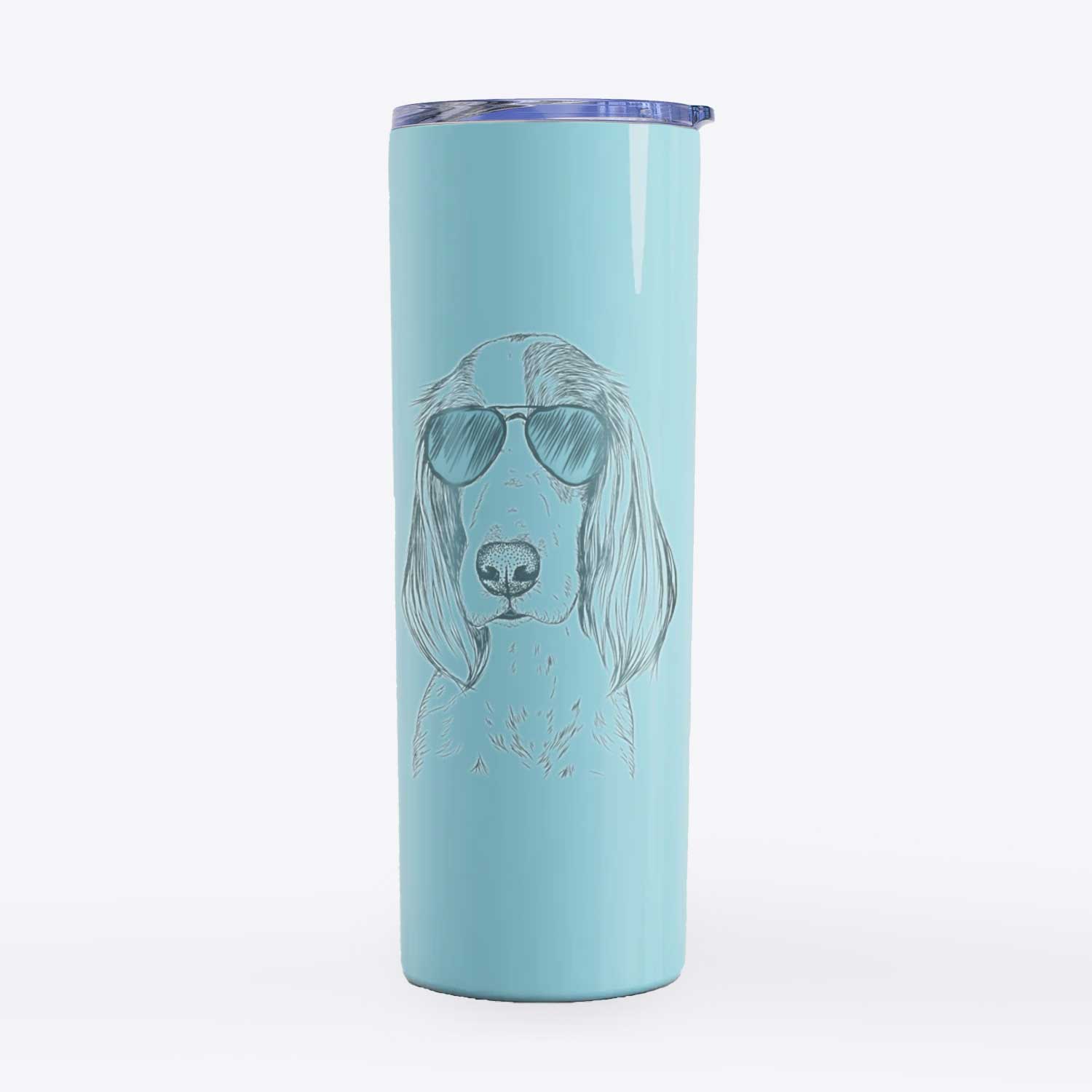 Aline the Irish Red and White Setter - 20oz Skinny Tumbler