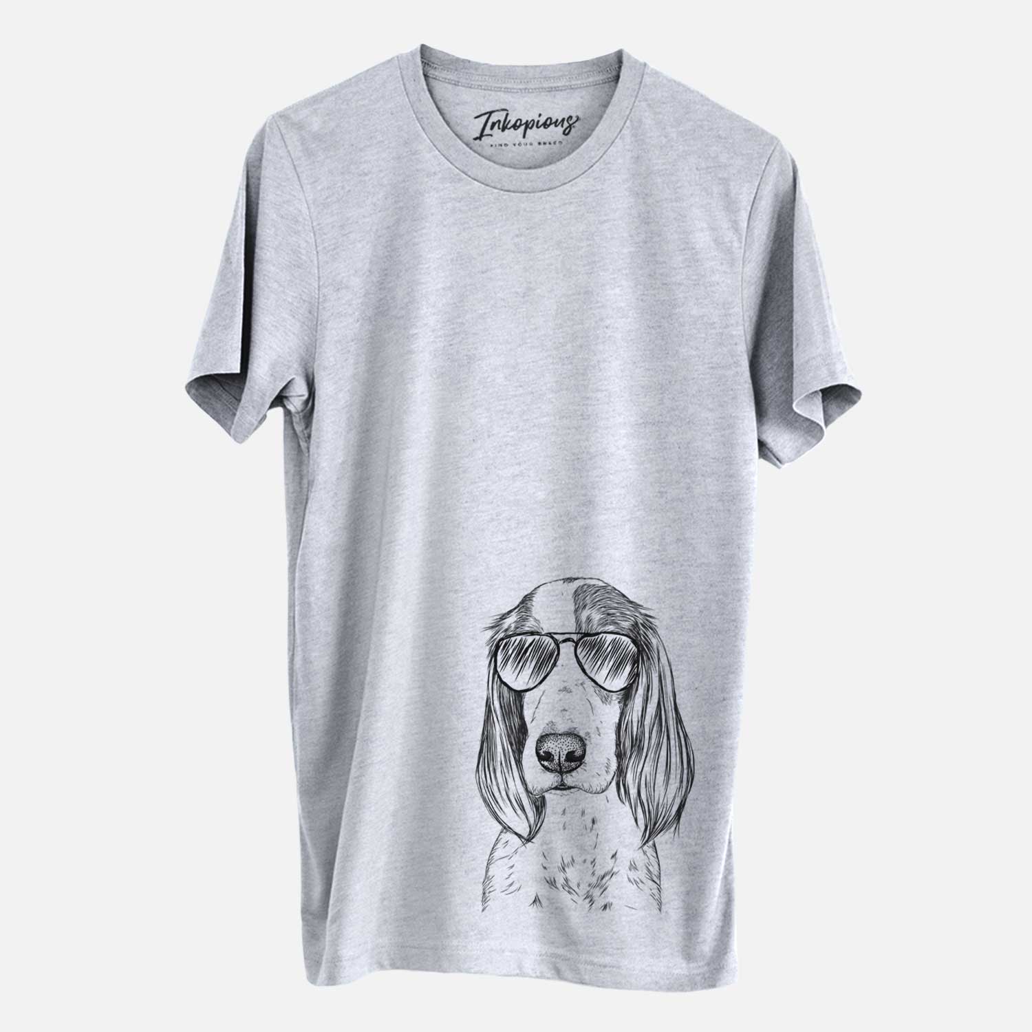 Aviator Aline the Irish Red and White Setter - Unisex Crewneck