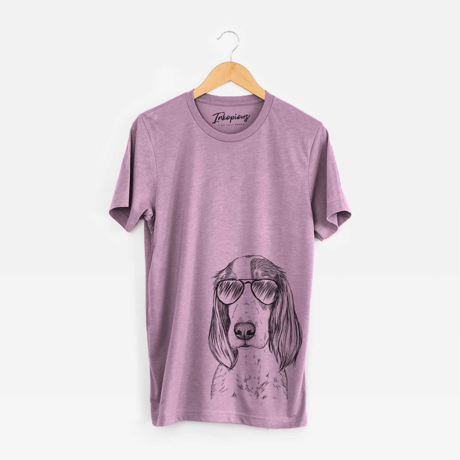 Aviator Aline the Irish Red and White Setter - Unisex Crewneck