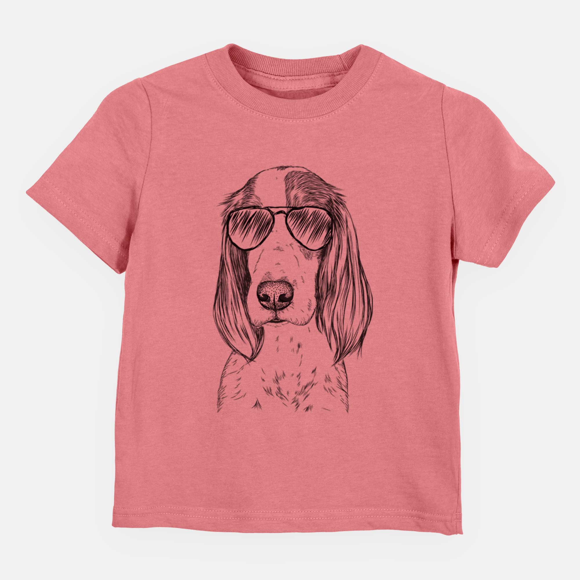 Aviator Aline the Irish Red and White Setter - Kids/Youth/Toddler Shirt