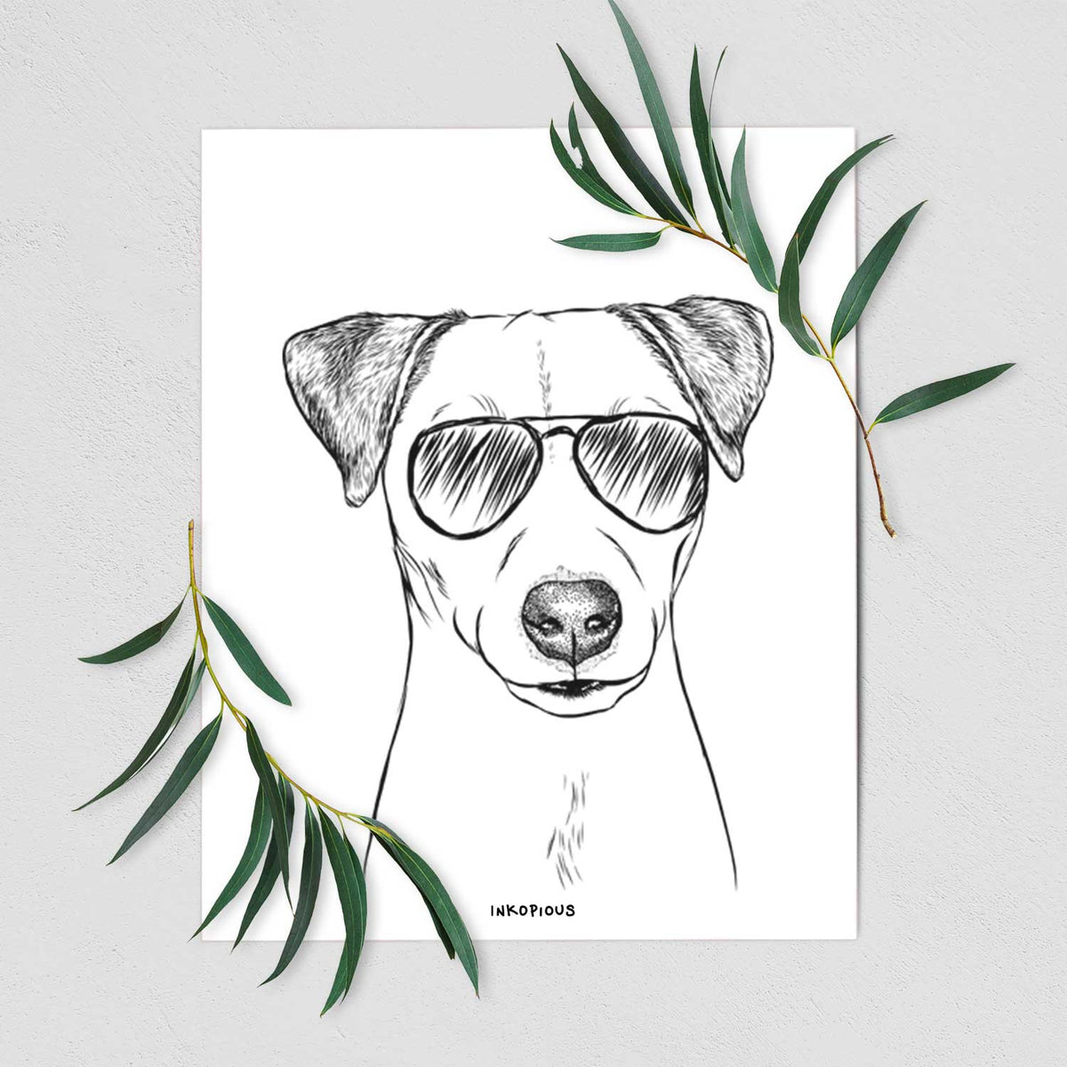 Ally the Jack Russell Terrier Art Print