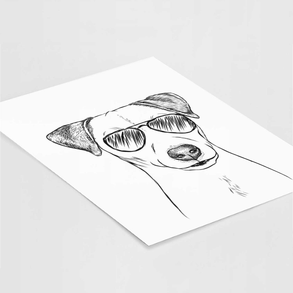Ally the Jack Russell Terrier Art Print