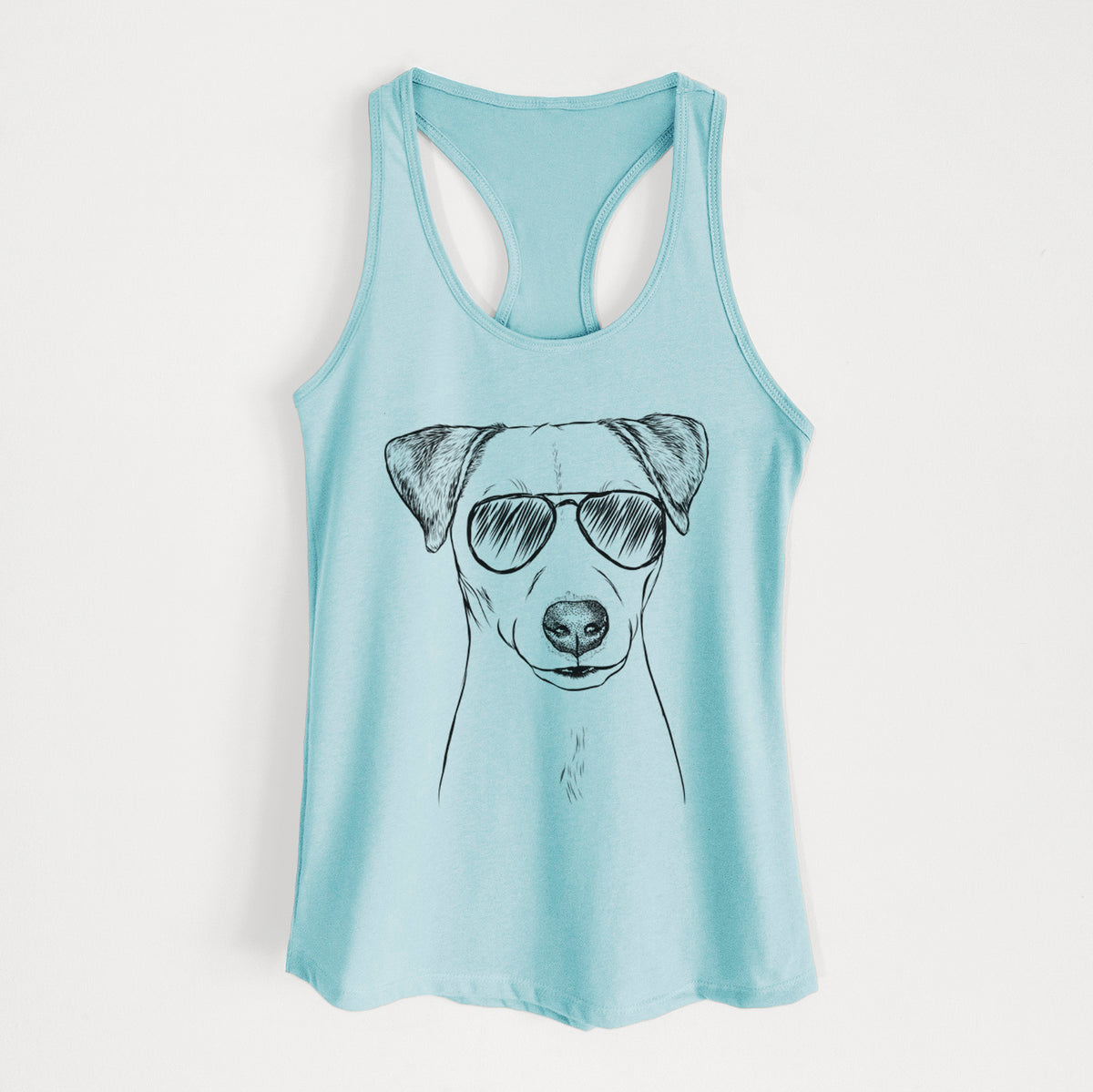 Ally the Jack Russell Terrier - Women's Racerback Tanktop