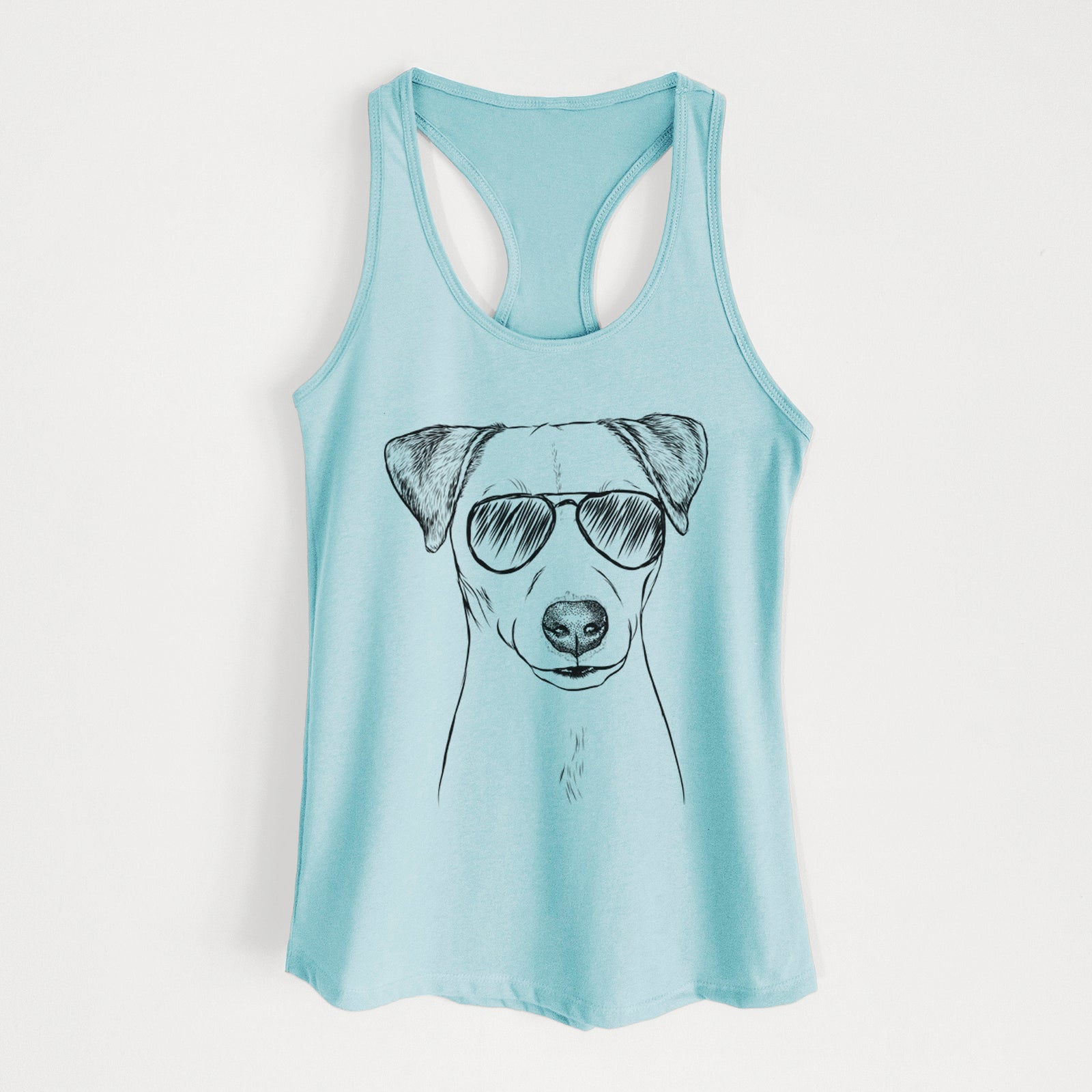 Ally the Jack Russell Terrier - Women's Racerback Tanktop