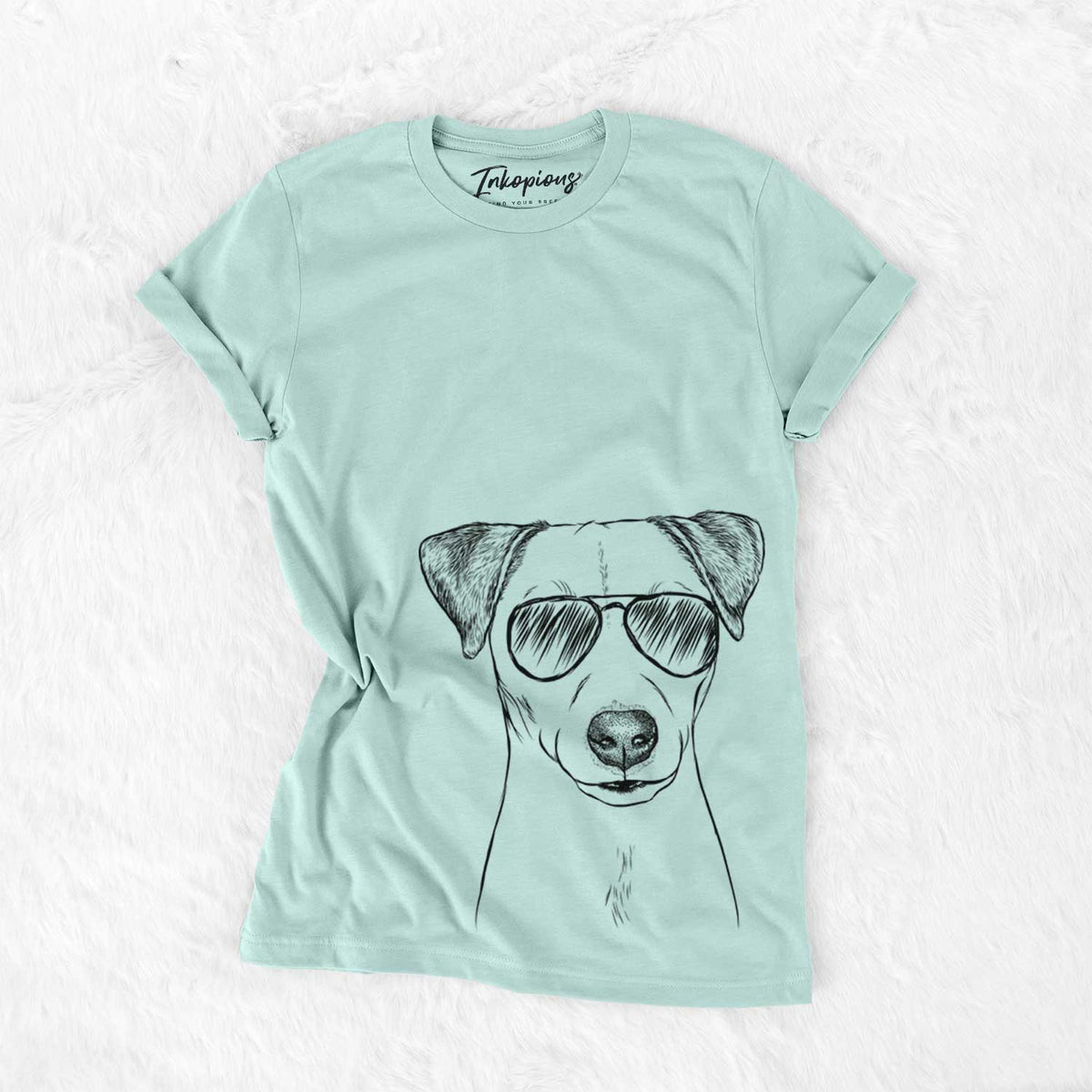 Aviator Ally the Jack Russell Terrier - Unisex Crewneck