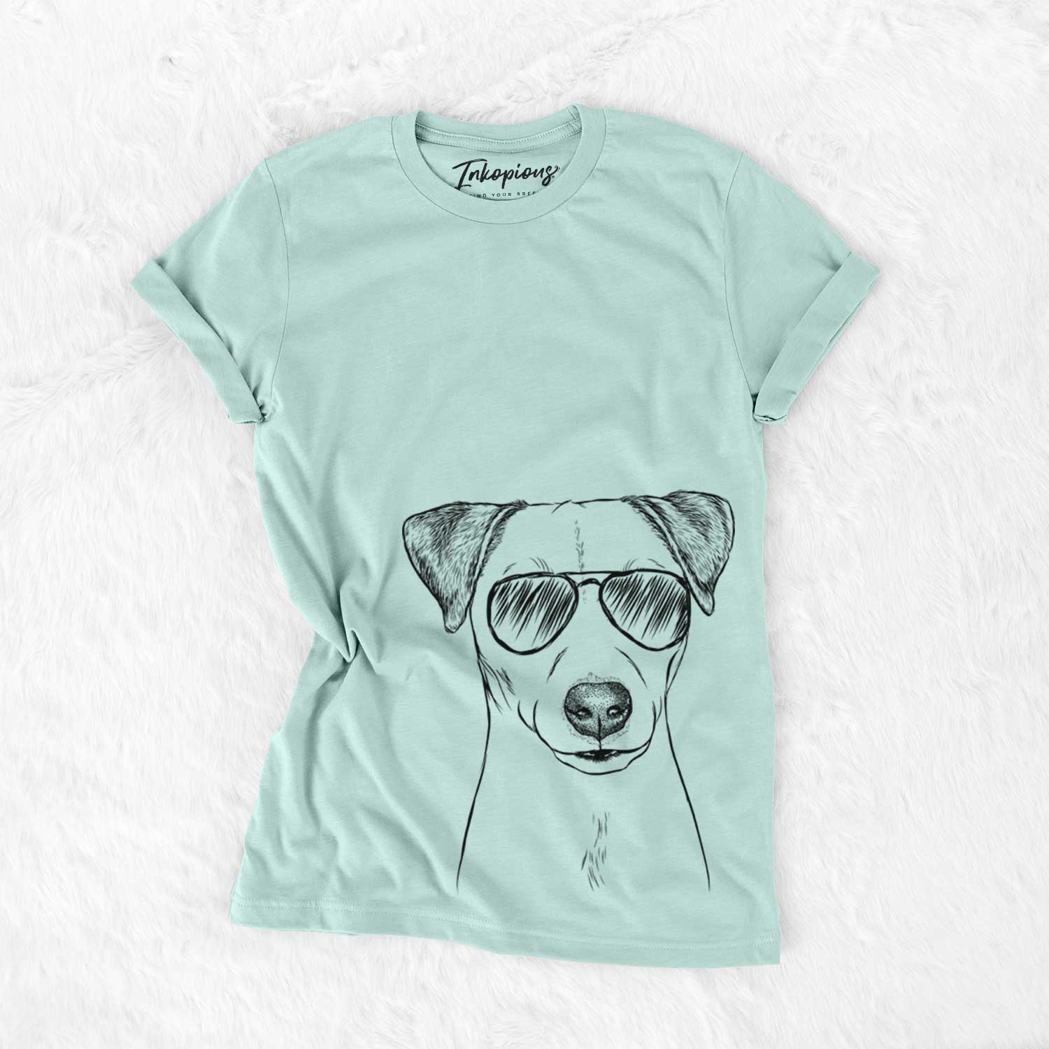 Aviator Ally the Jack Russell Terrier - Unisex Crewneck