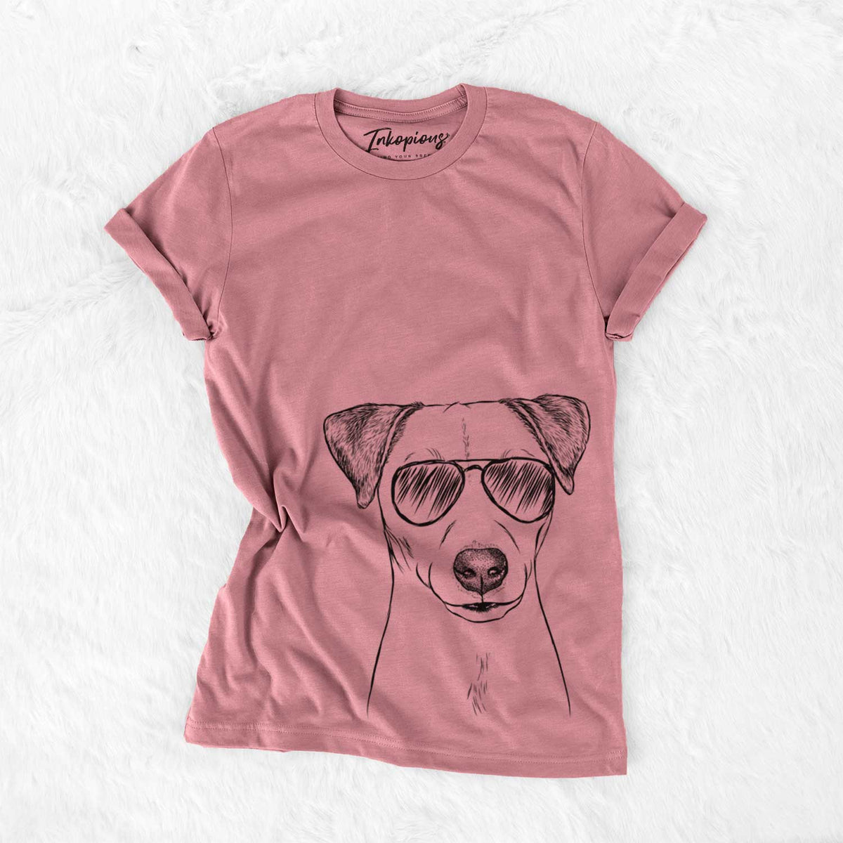 Aviator Ally the Jack Russell Terrier - Unisex Crewneck