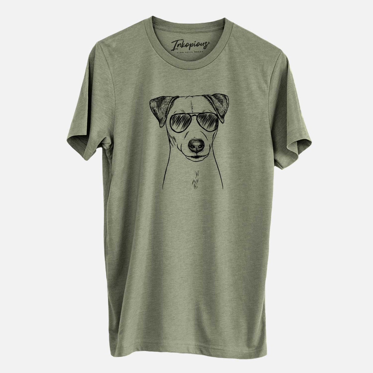 Aviator Ally the Jack Russell Terrier - Unisex Crewneck