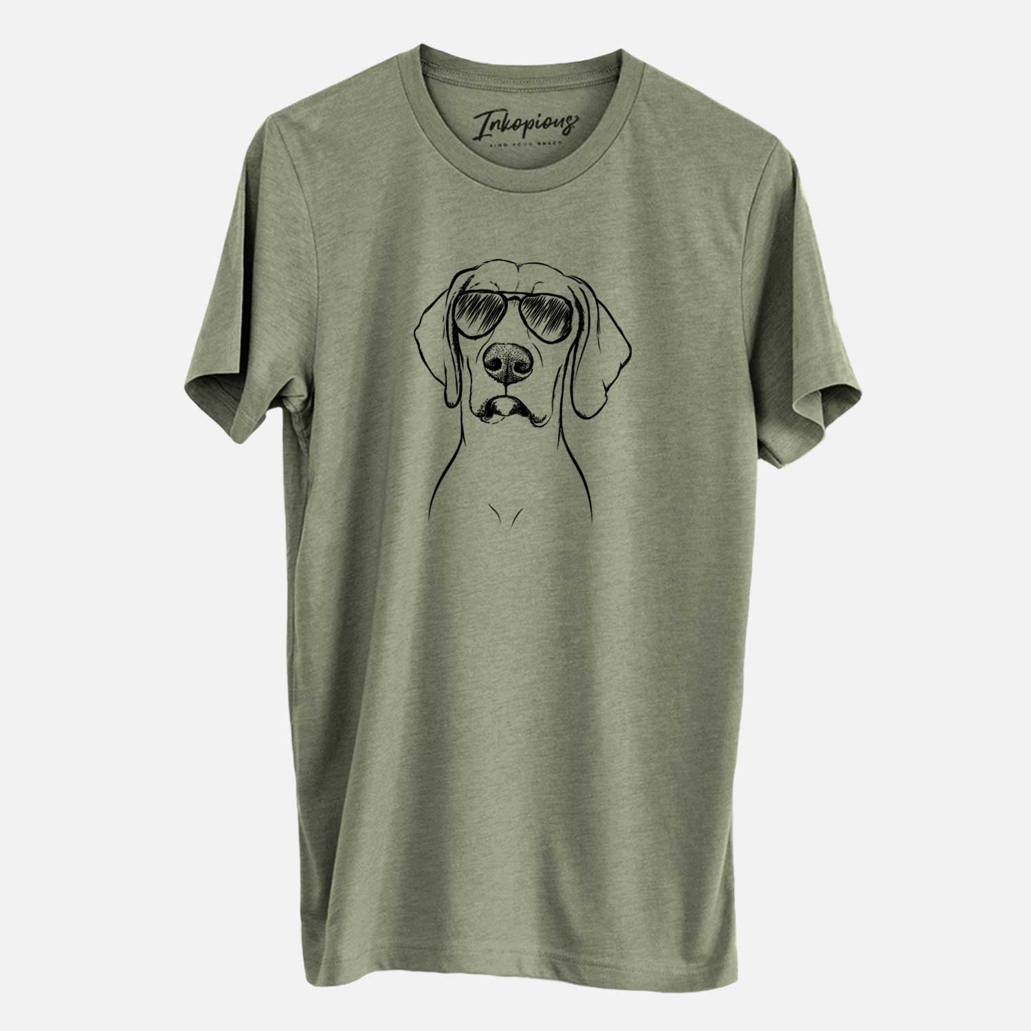Aviator Almond the Vizmaraner - Unisex Crewneck