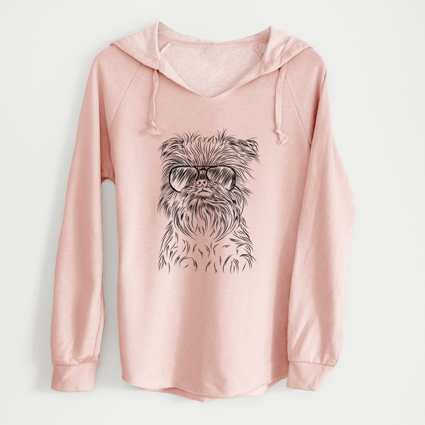 Aviator Alo the Brussels Griffon - Cali Wave Hooded Sweatshirt