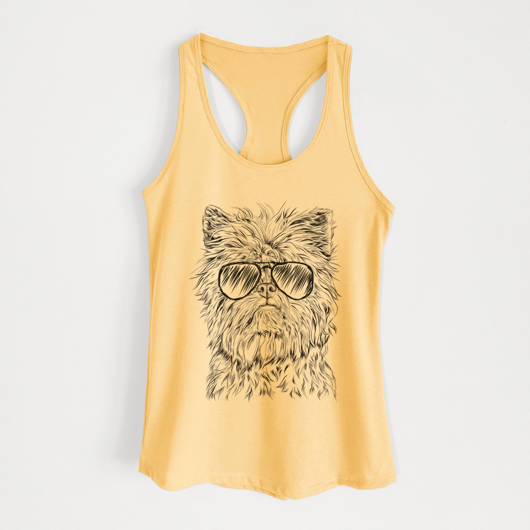 Alvin the Affenpinscher - Women's Racerback Tanktop