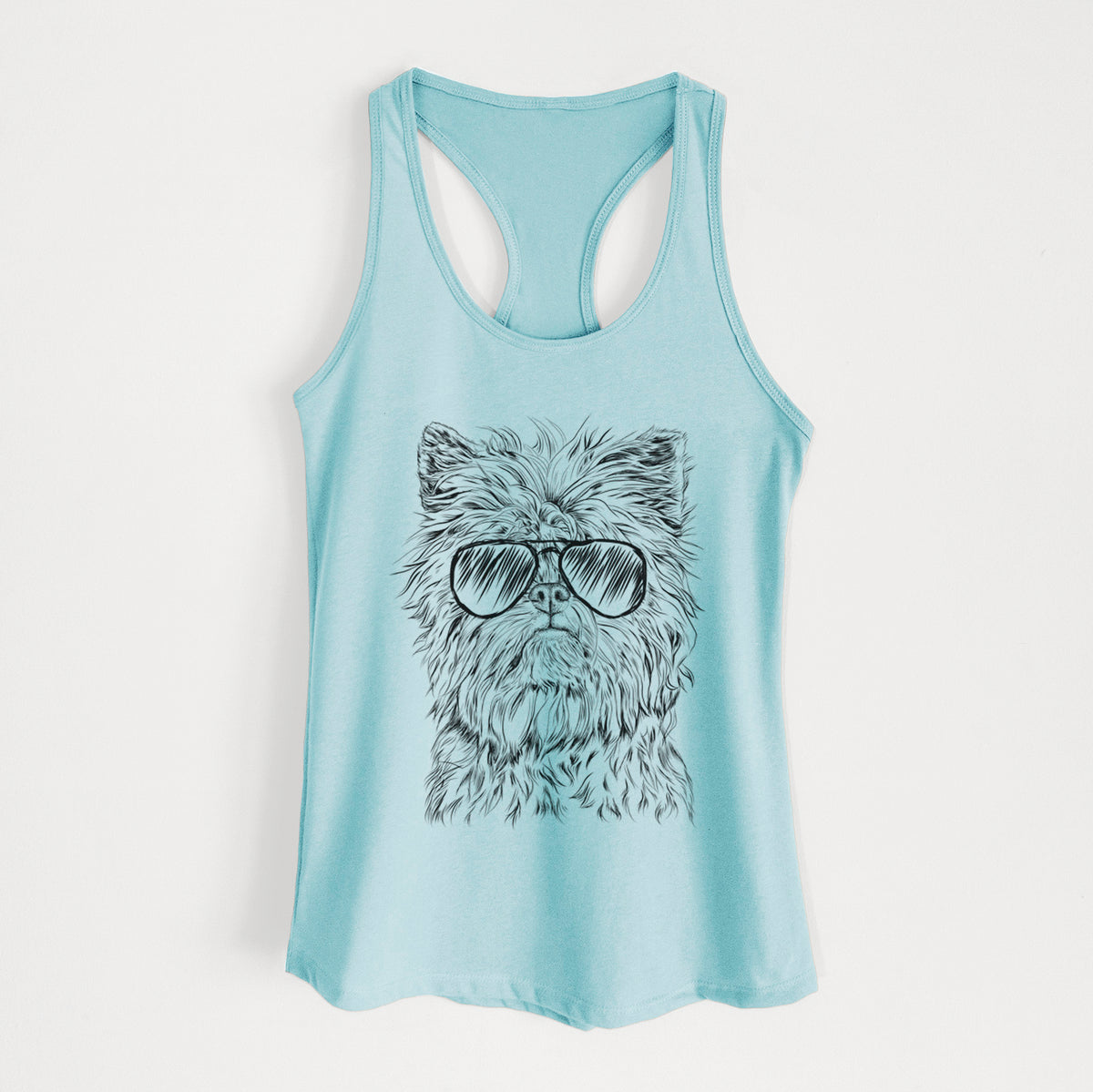 Alvin the Affenpinscher - Women's Racerback Tanktop
