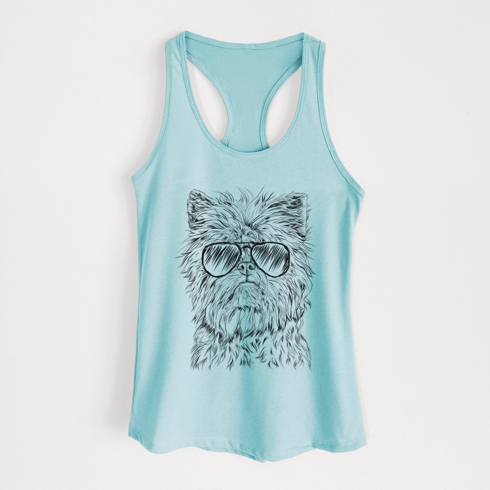 Alvin the Affenpinscher - Women's Racerback Tanktop
