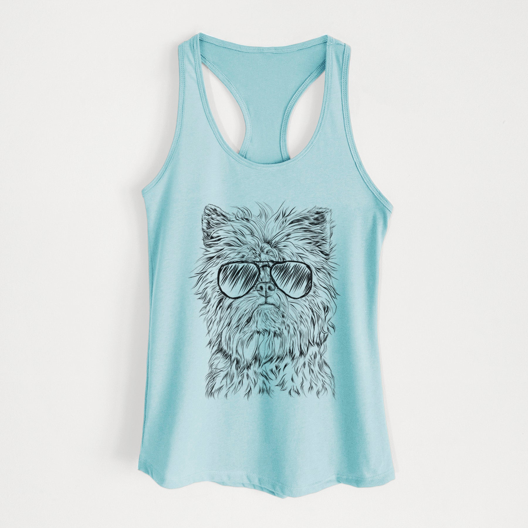 Alvin the Affenpinscher - Women's Racerback Tanktop