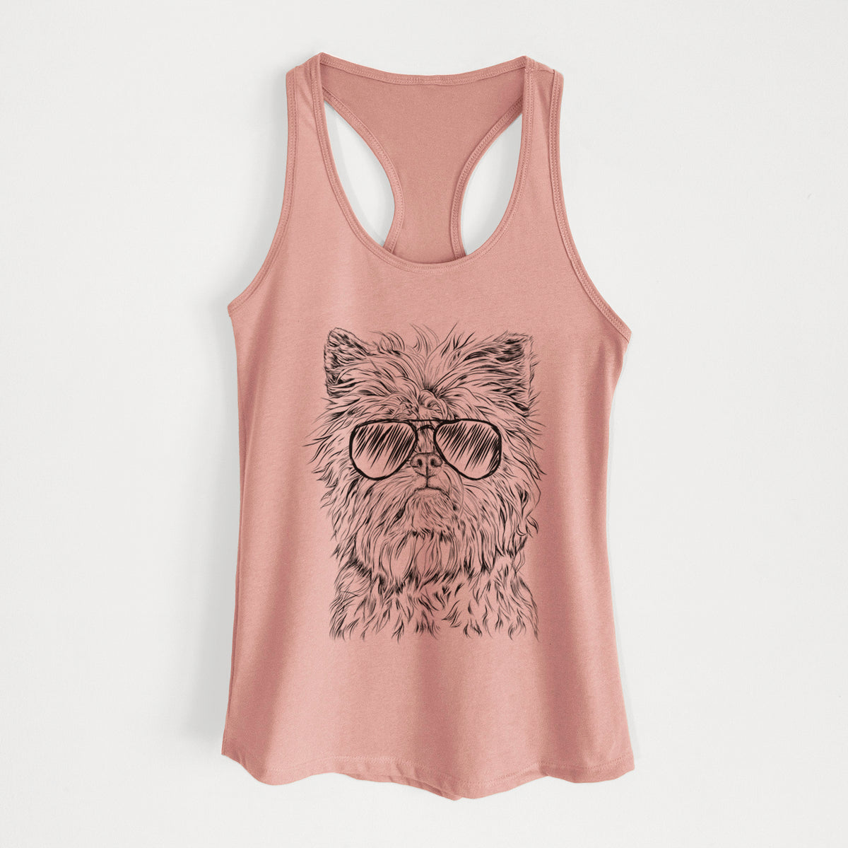 Alvin the Affenpinscher - Women's Racerback Tanktop