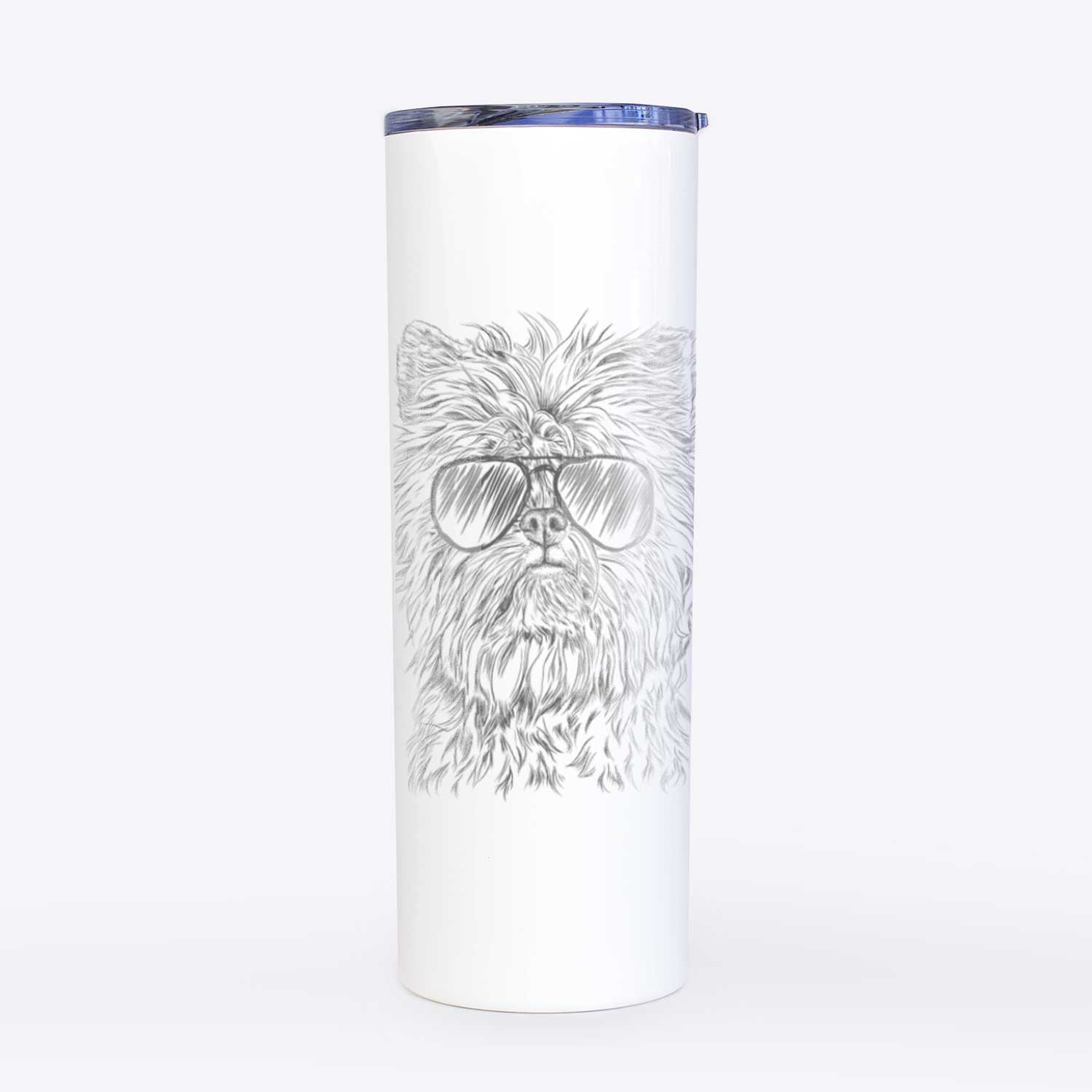 Alvin the Affenpinscher - 20oz Skinny Tumbler