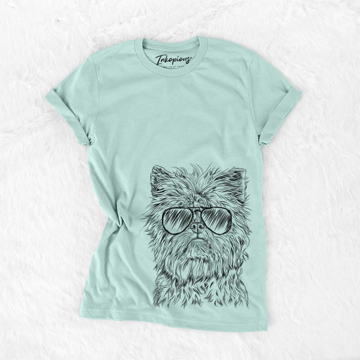 Aviator Alvin the Affenpinscher - Unisex Crewneck