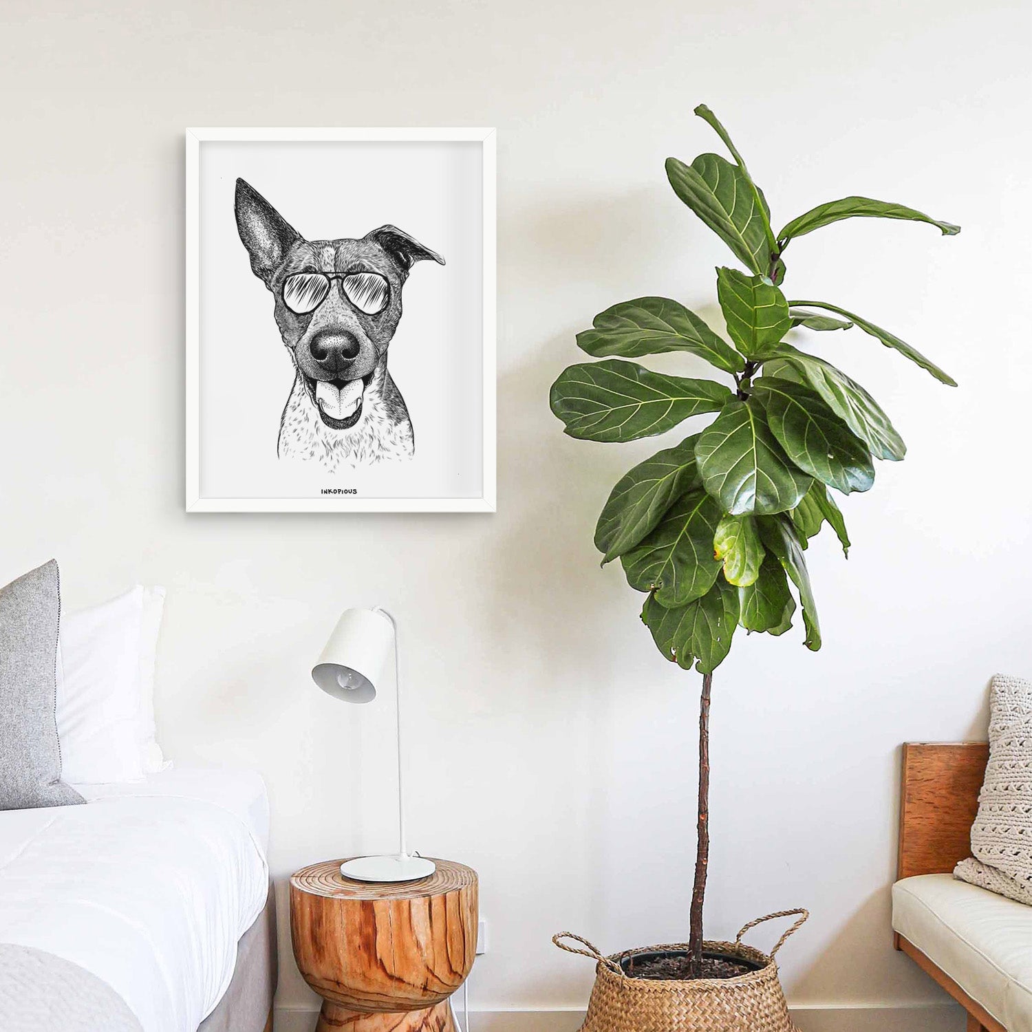 Amigo the Heeler Mix Art Print