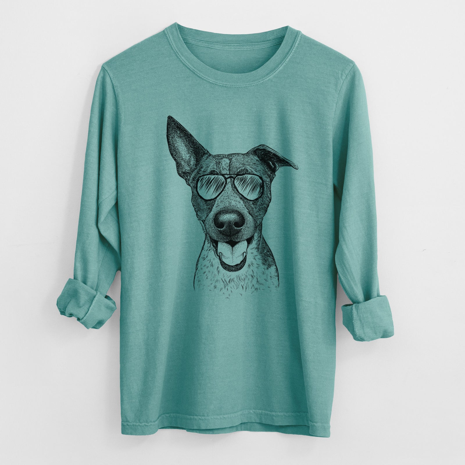 Aviators Amigo the Heeler Mix - Heavyweight 100% Cotton Long Sleeve