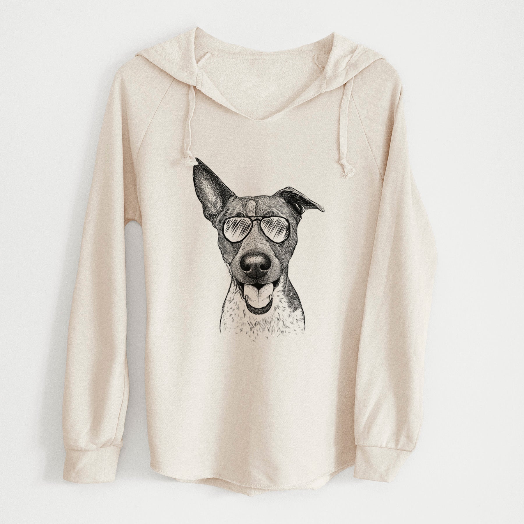 Aviator Amigo the Heeler Mix - Cali Wave Hooded Sweatshirt