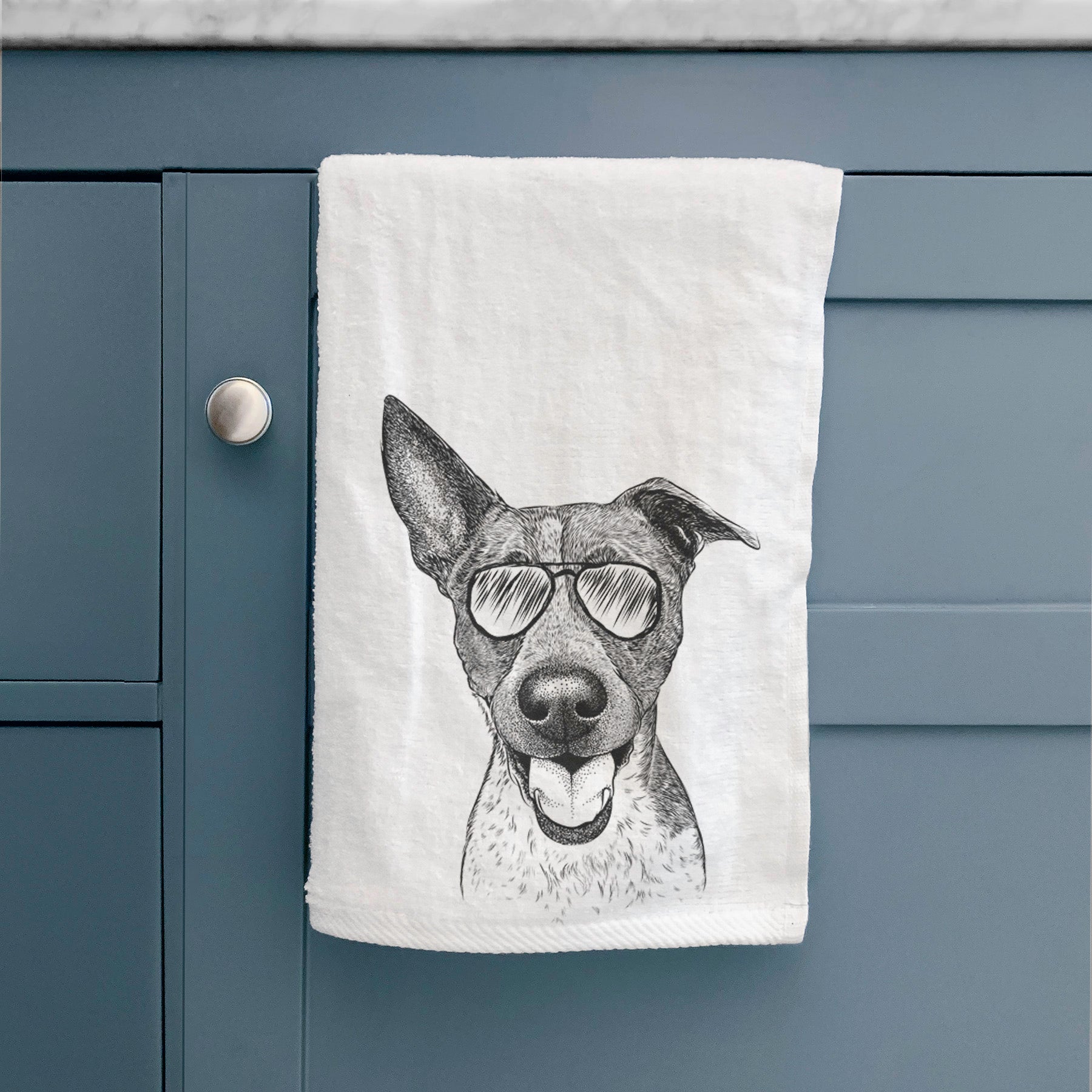 Amigo the Heeler Mix Decorative Hand Towel