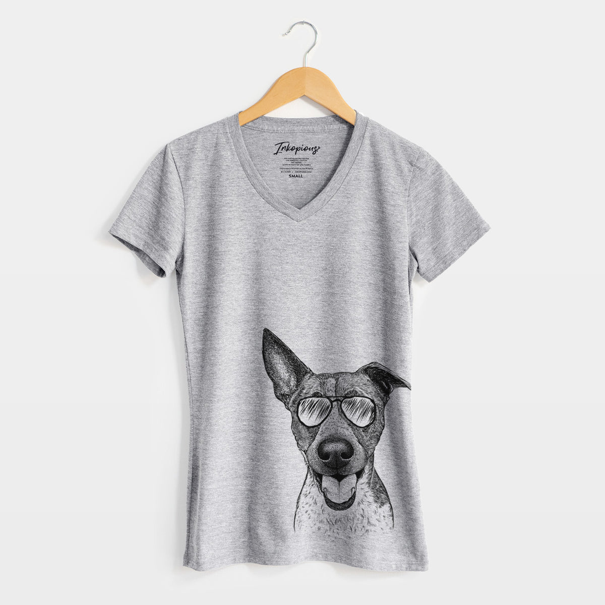 Aviator Amigo the Heeler Mix - Women&#39;s V-neck Shirt