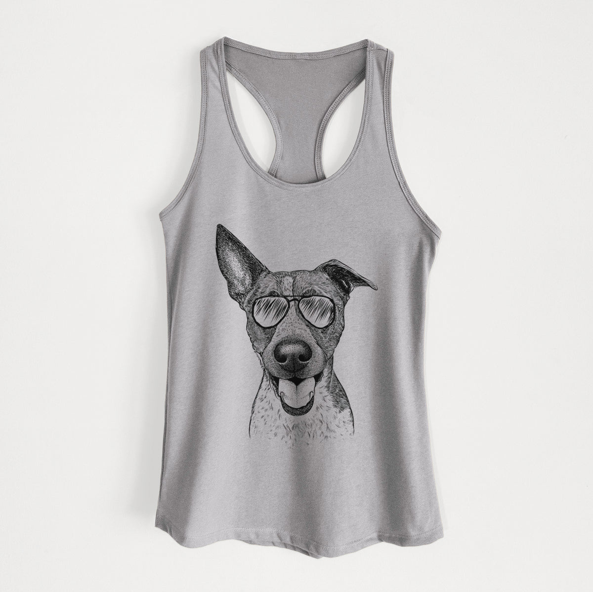 Amigo the Heeler Mix - Women&#39;s Racerback Tanktop