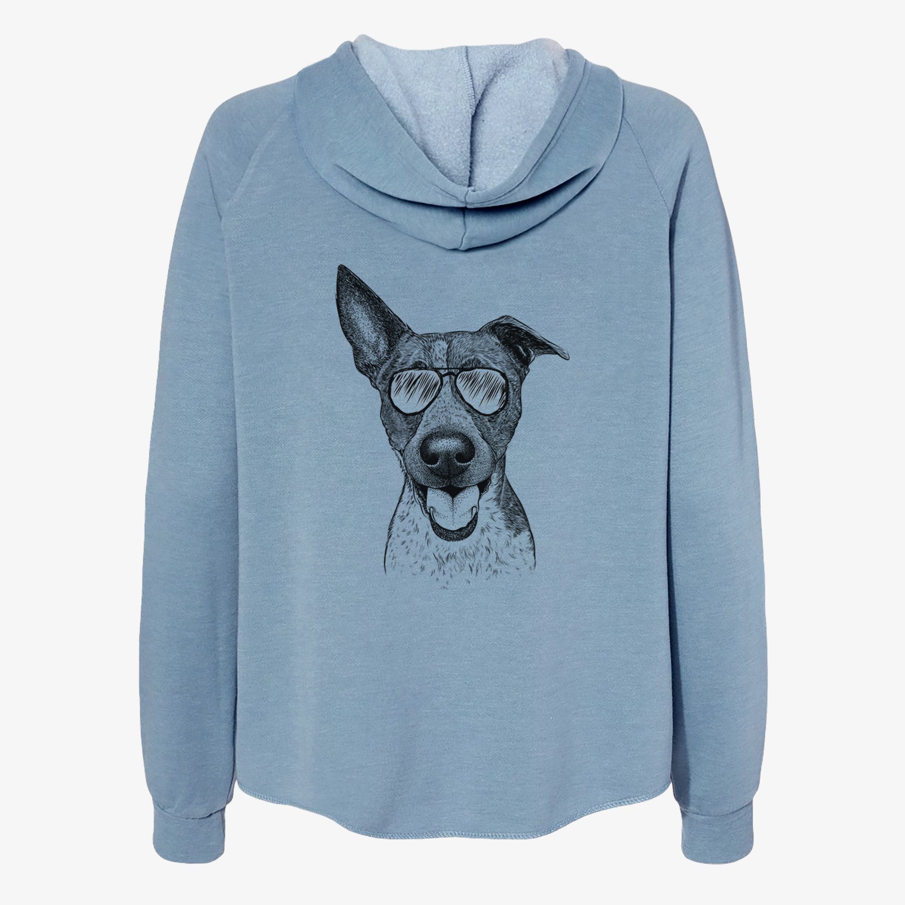 Amigo the Heeler Mix - Women's Cali Wave Zip-Up Sweatshirt