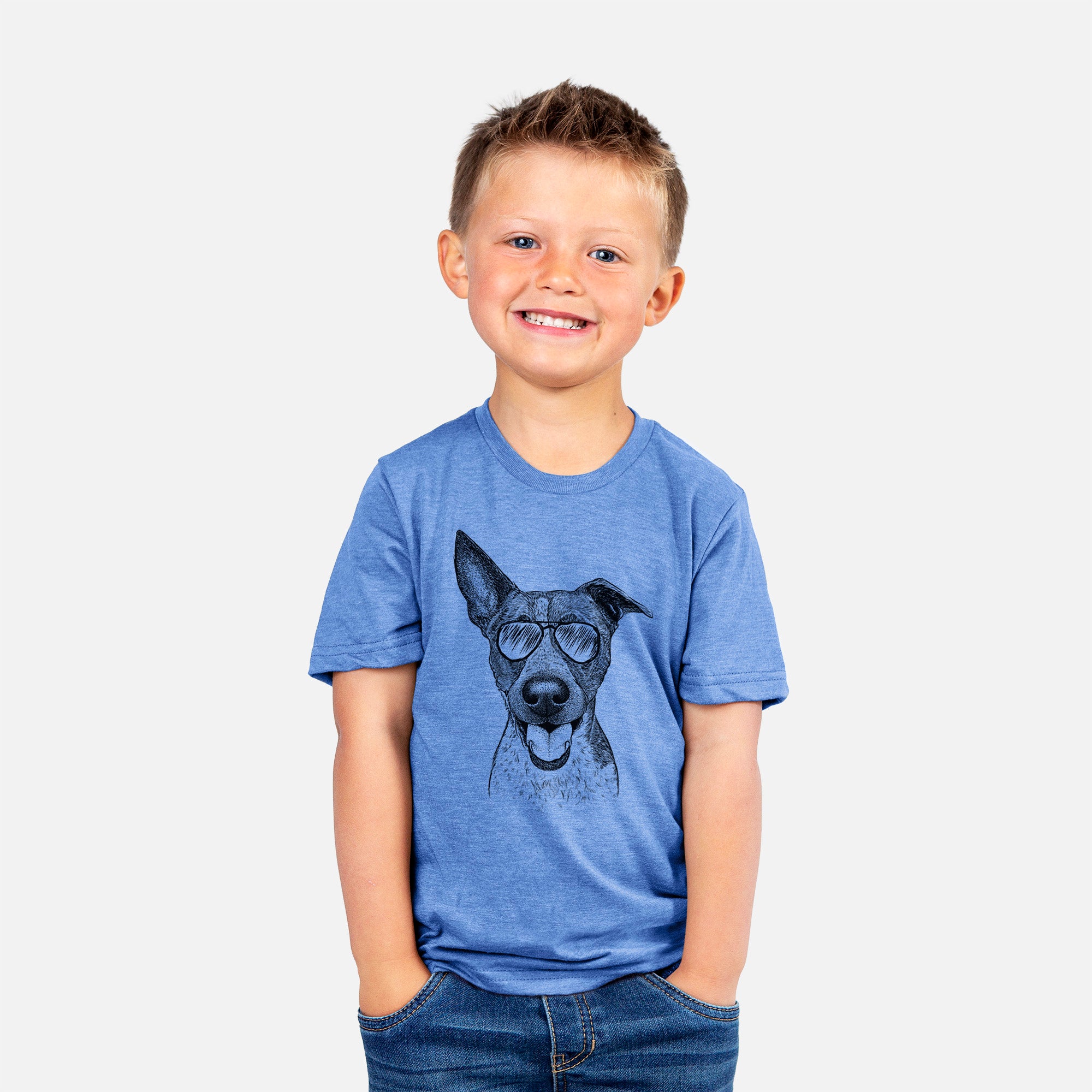 Aviator Amigo the Heeler Mix - Kids/Youth/Toddler Shirt