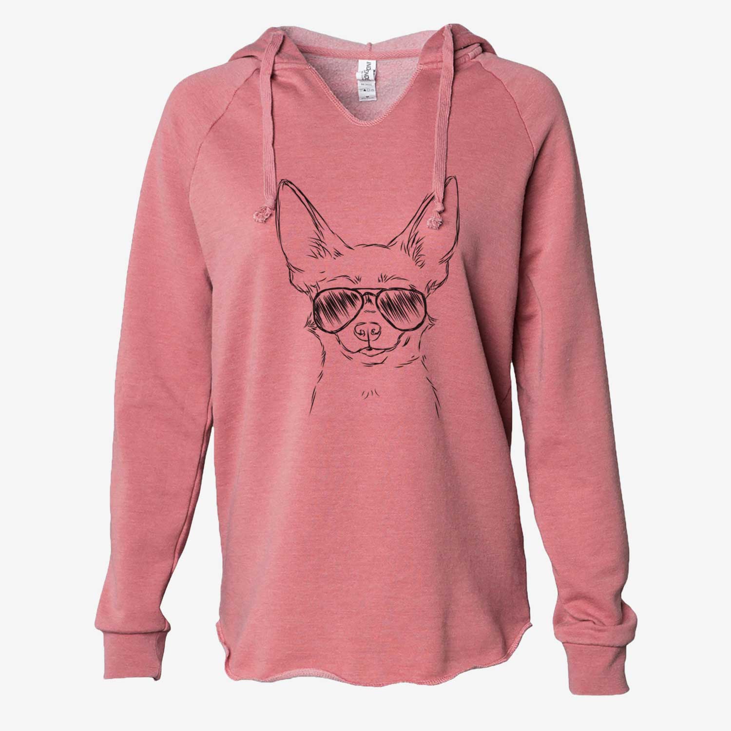 Amos the Chihuahua - Cali Wave Hooded Sweatshirt