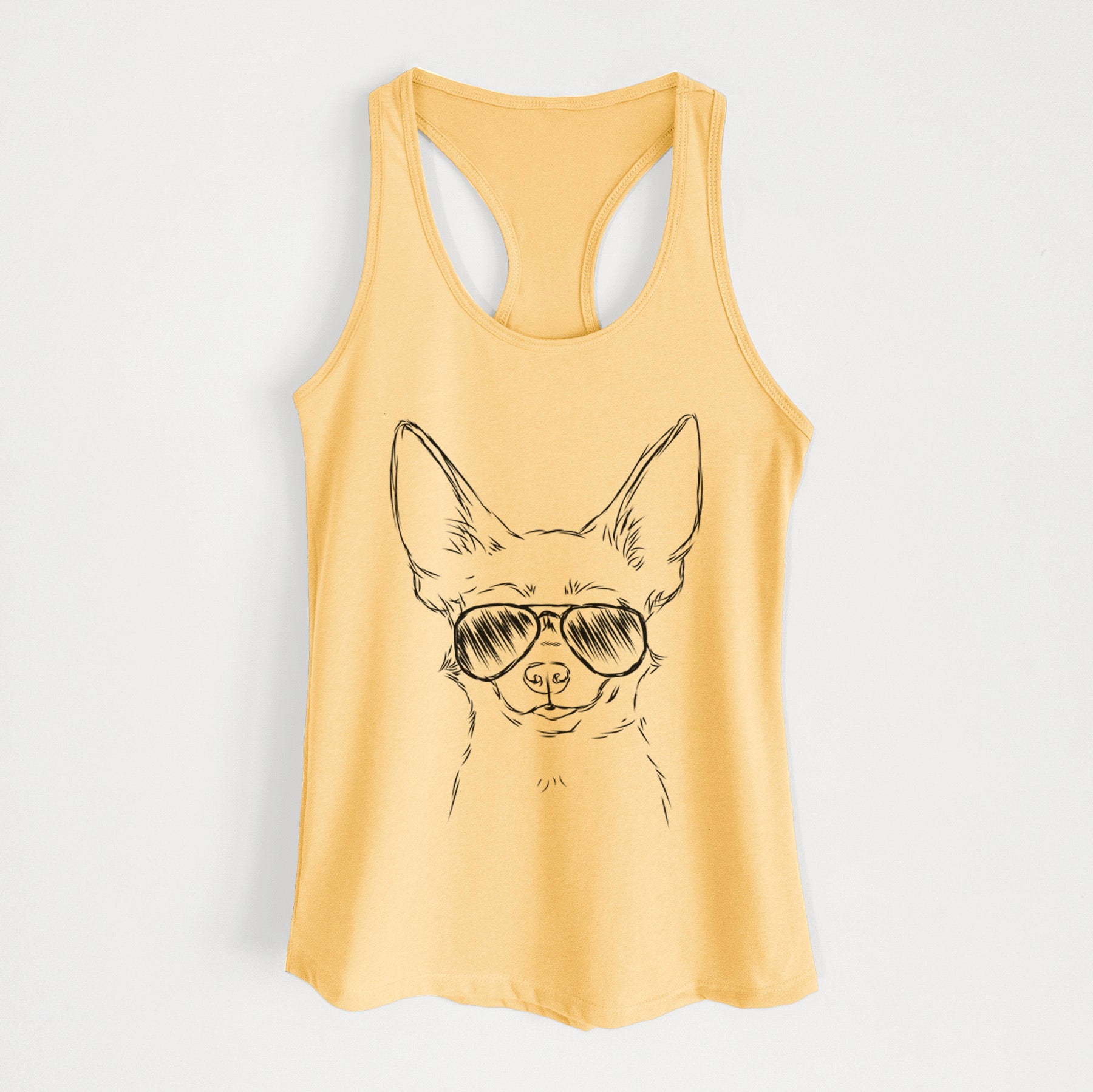 Amos the Chihuahua - Women's Racerback Tanktop