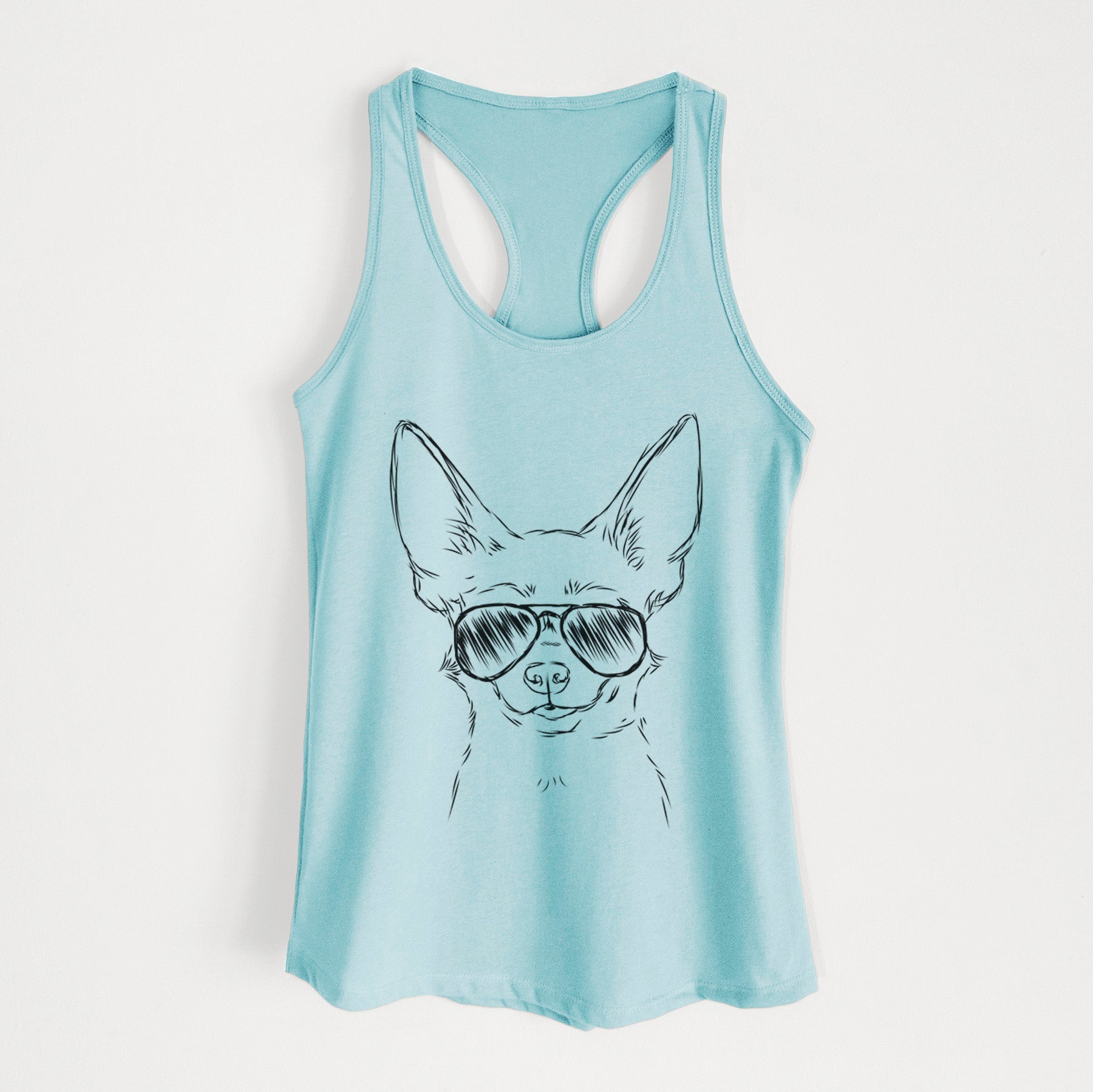 Amos the Chihuahua - Women's Racerback Tanktop