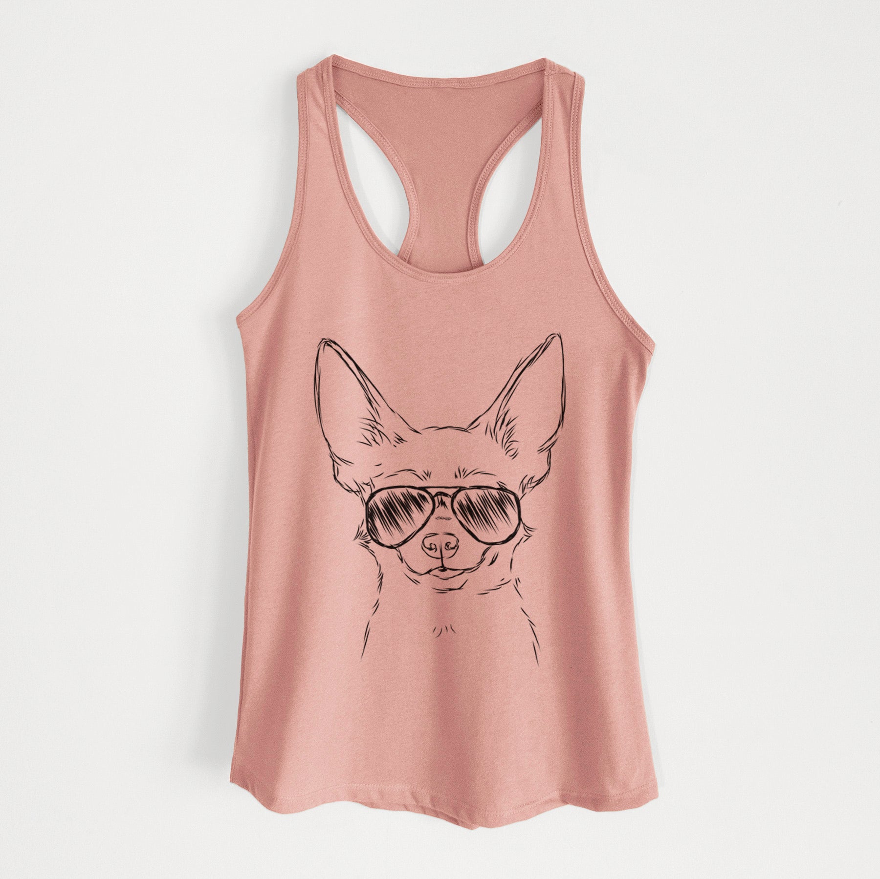 Amos the Chihuahua - Women's Racerback Tanktop