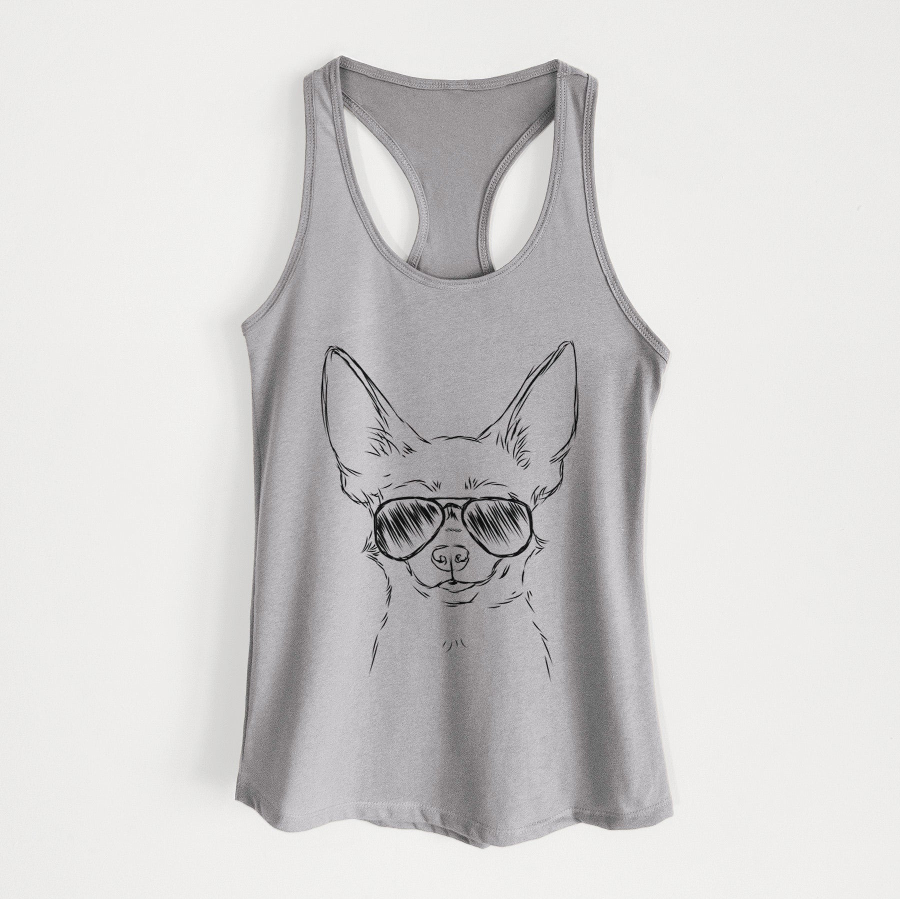 Amos the Chihuahua - Women's Racerback Tanktop