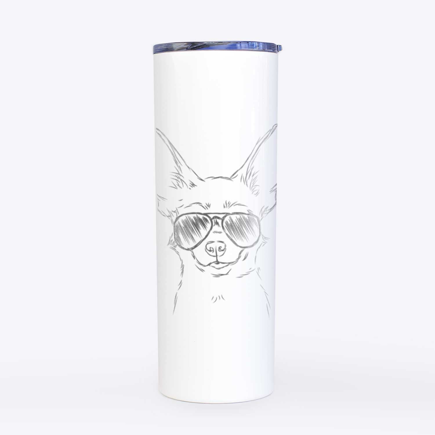 Amos the Chihuahua - 20oz Skinny Tumbler