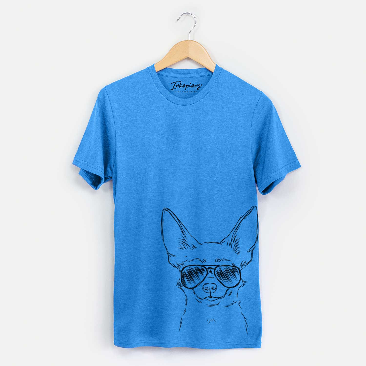 Aviator Amos the Chihuahua - Unisex Crewneck