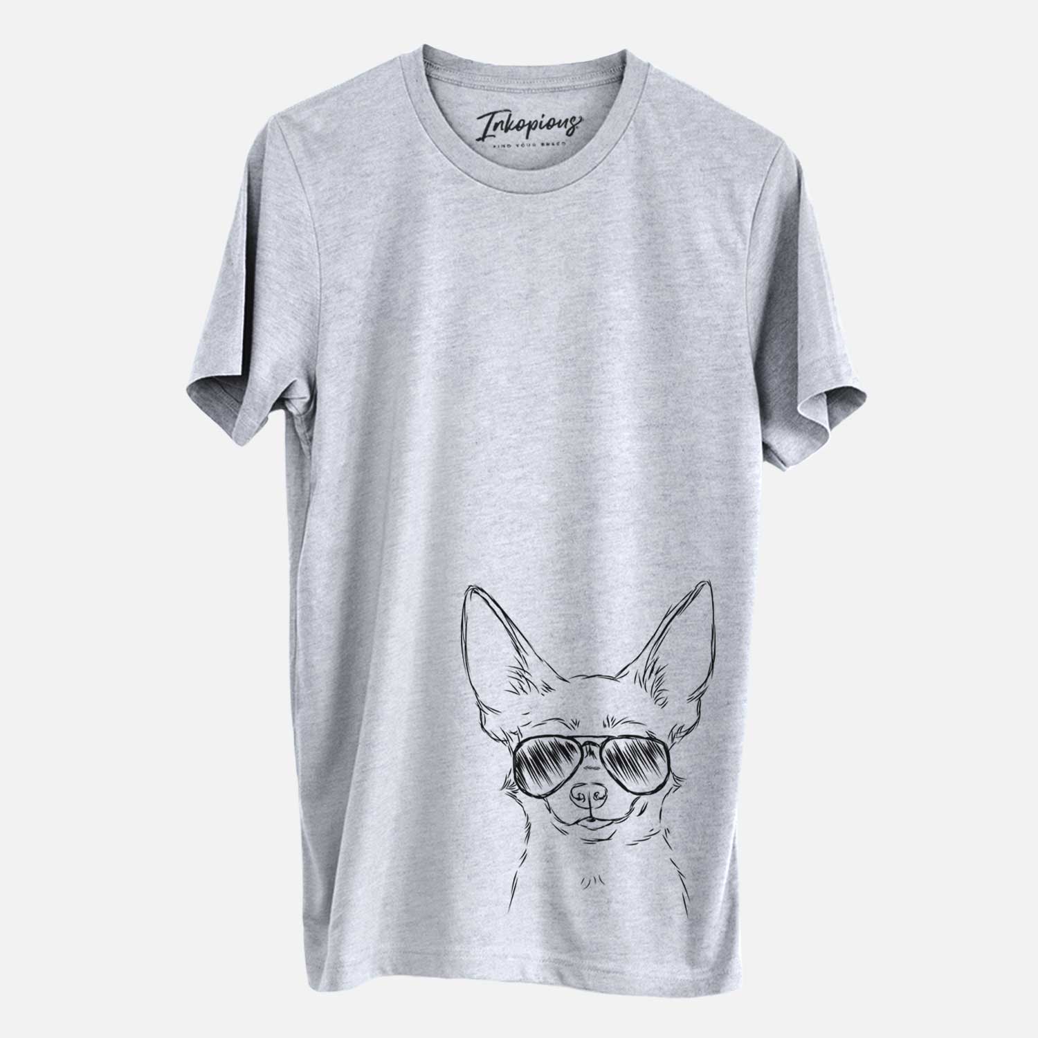 Aviator Amos the Chihuahua - Unisex Crewneck