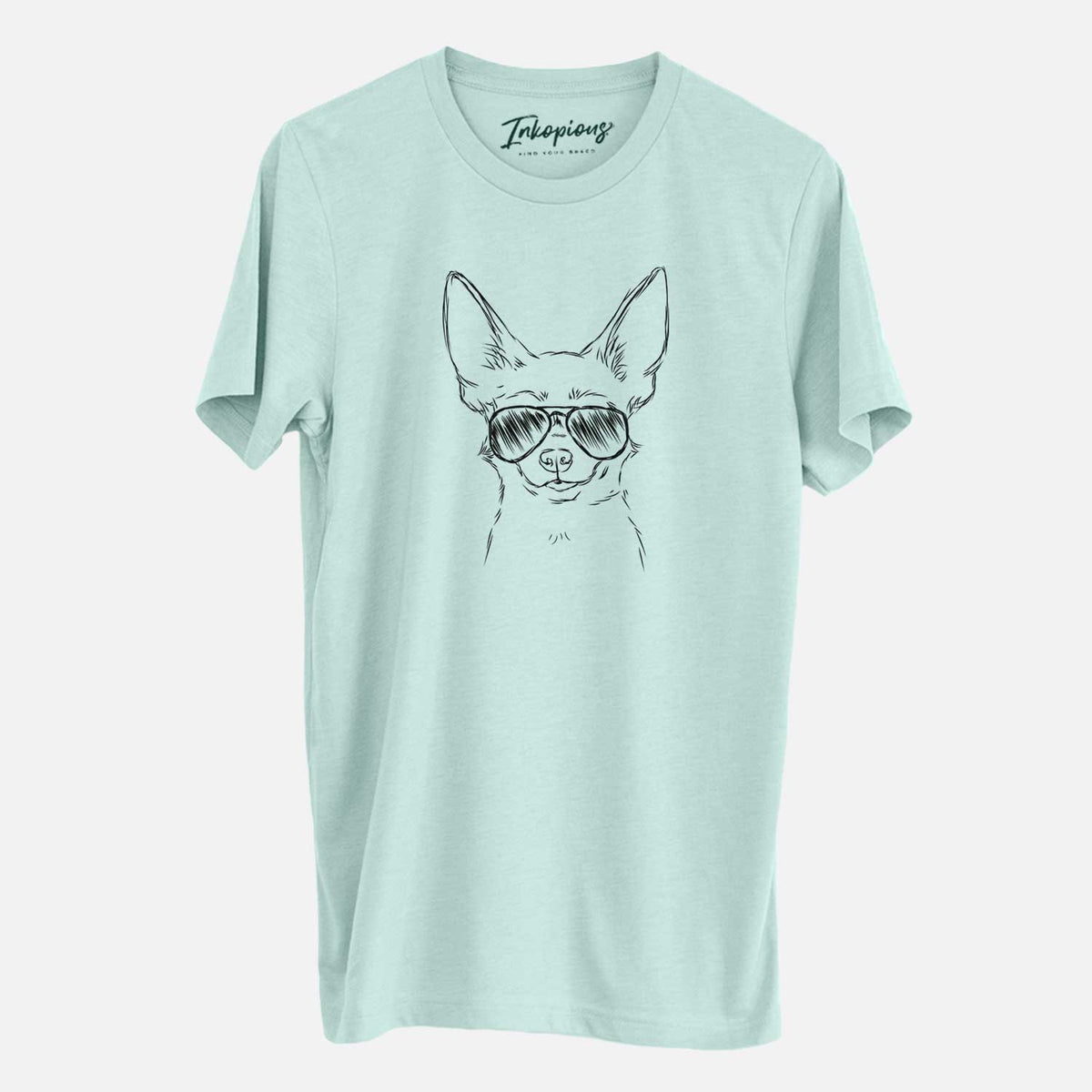 Aviator Amos the Chihuahua - Unisex Crewneck