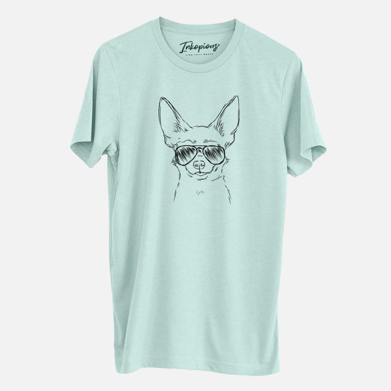 Aviator Amos the Chihuahua - Unisex Crewneck