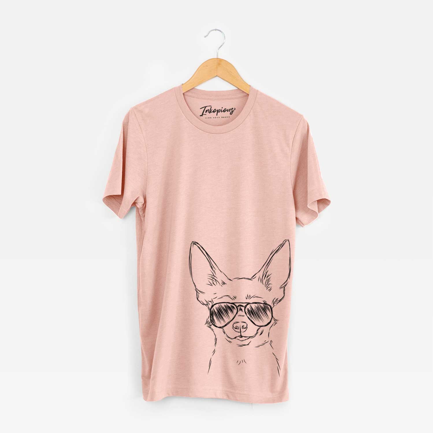 Aviator Amos the Chihuahua - Unisex Crewneck