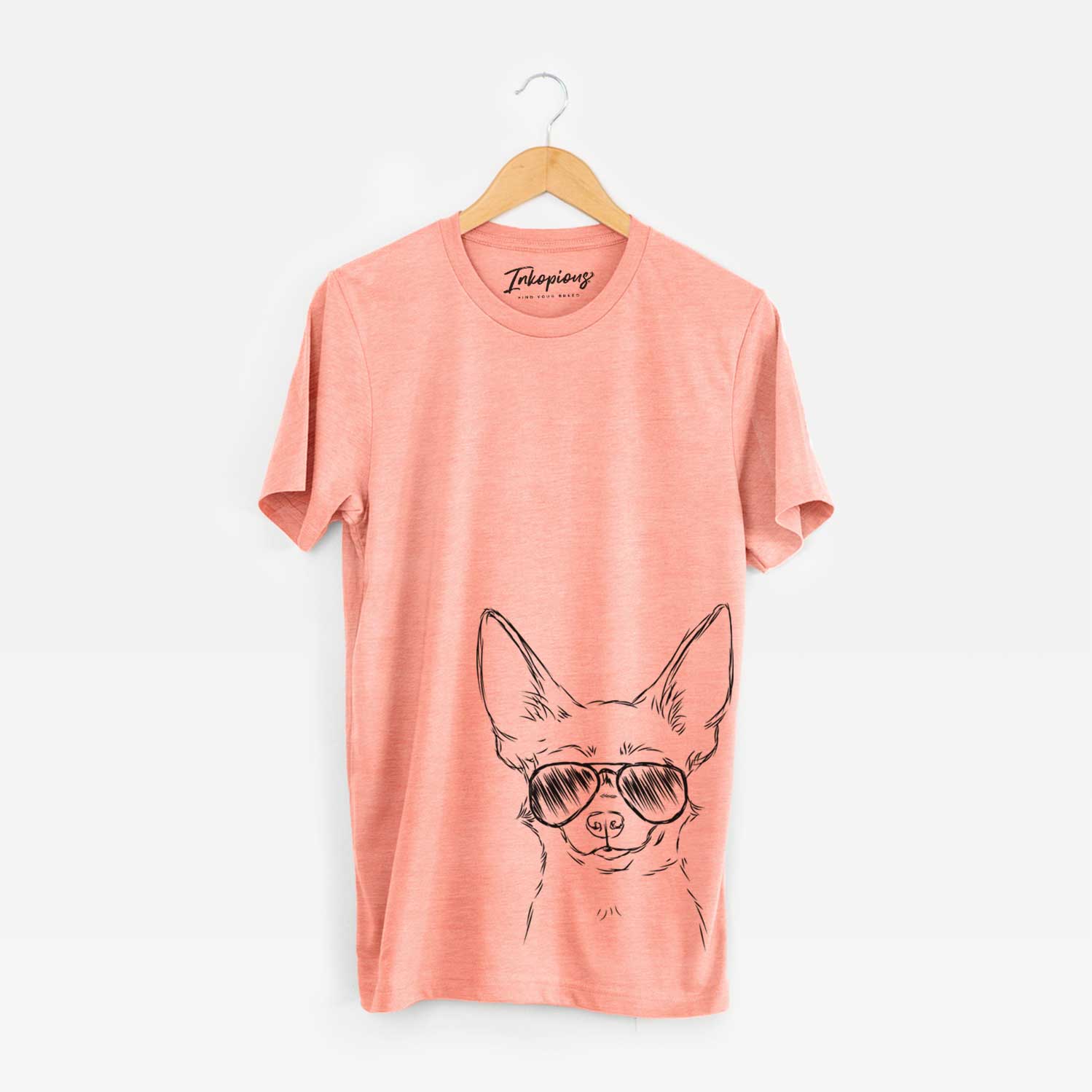 Aviator Amos the Chihuahua - Unisex Crewneck