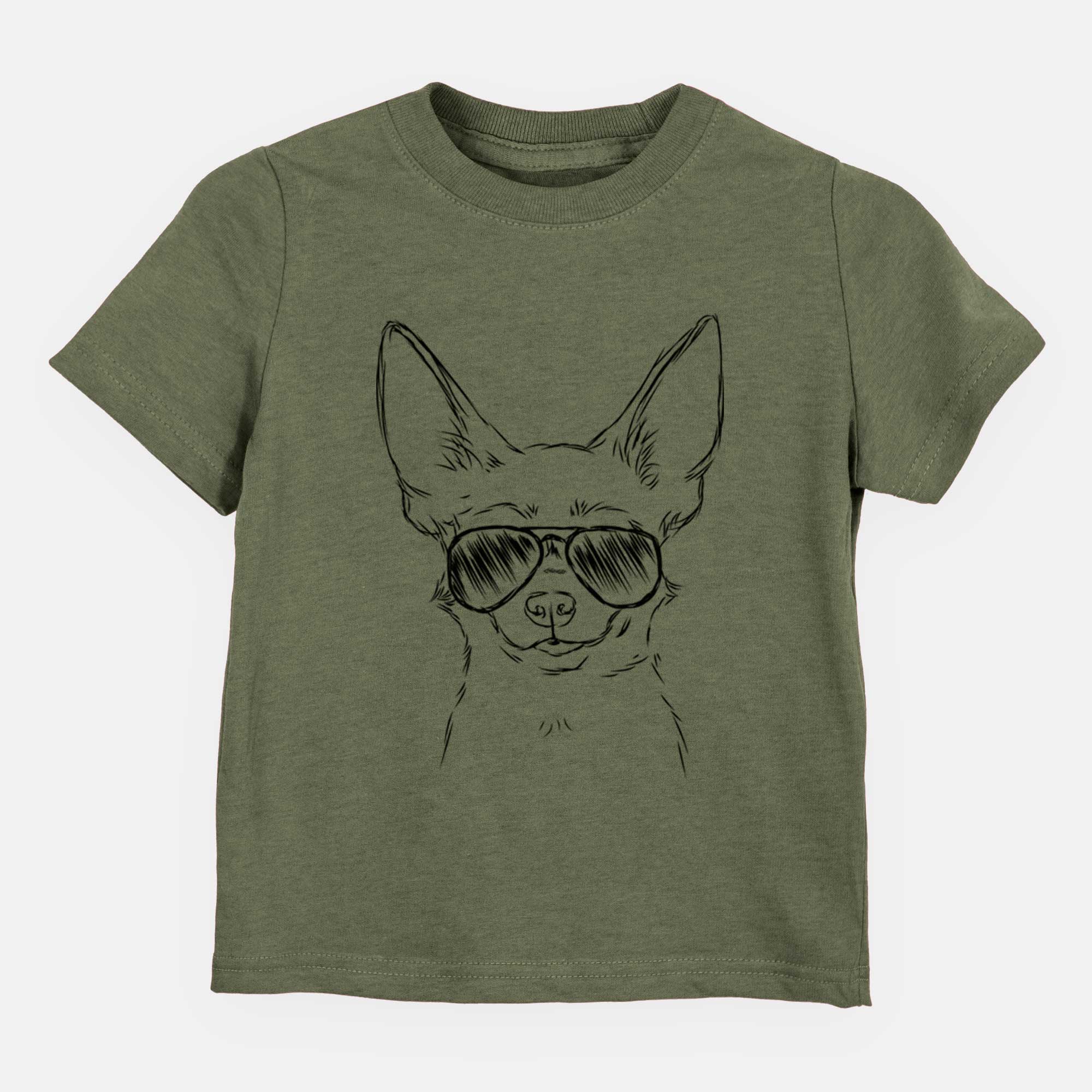 Aviator Amos the Chihuahua - Kids/Youth/Toddler Shirt