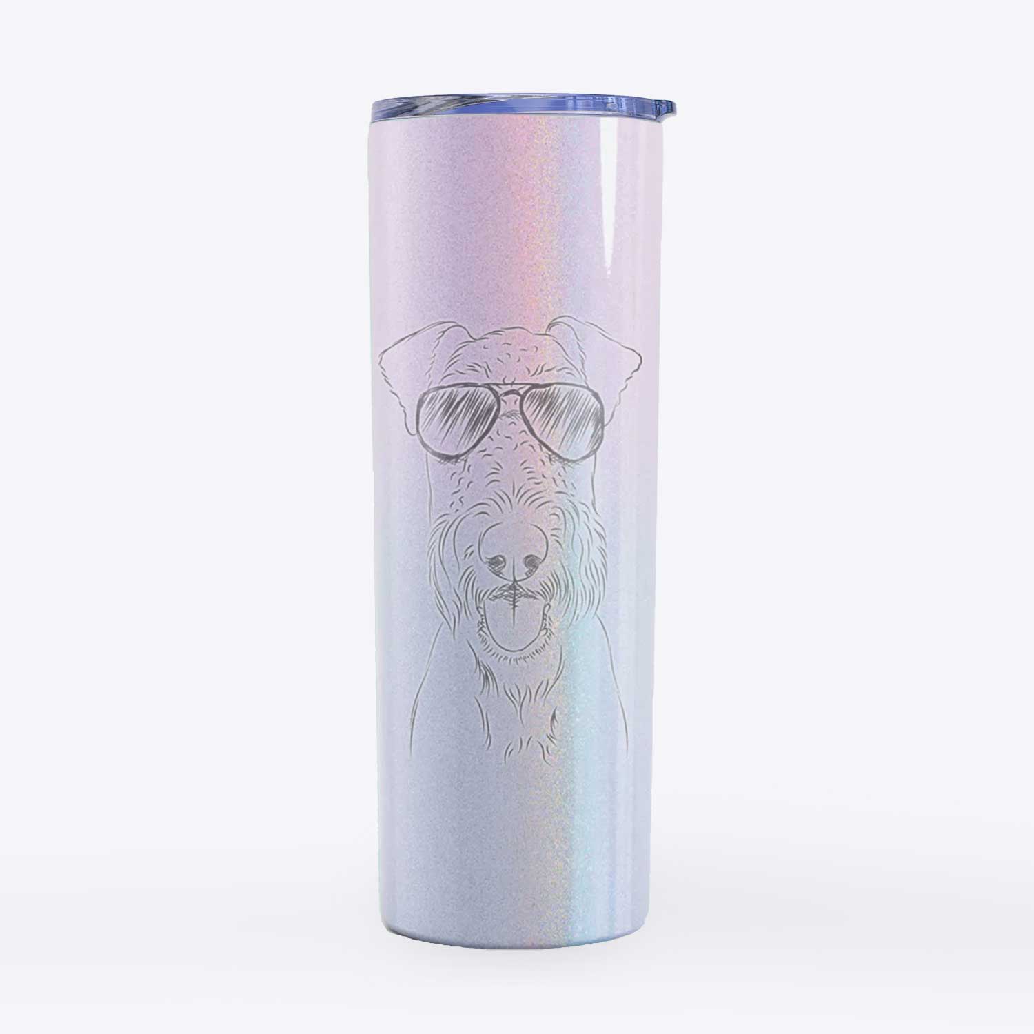 Andy the Airedale Terrier - 20oz Skinny Tumbler