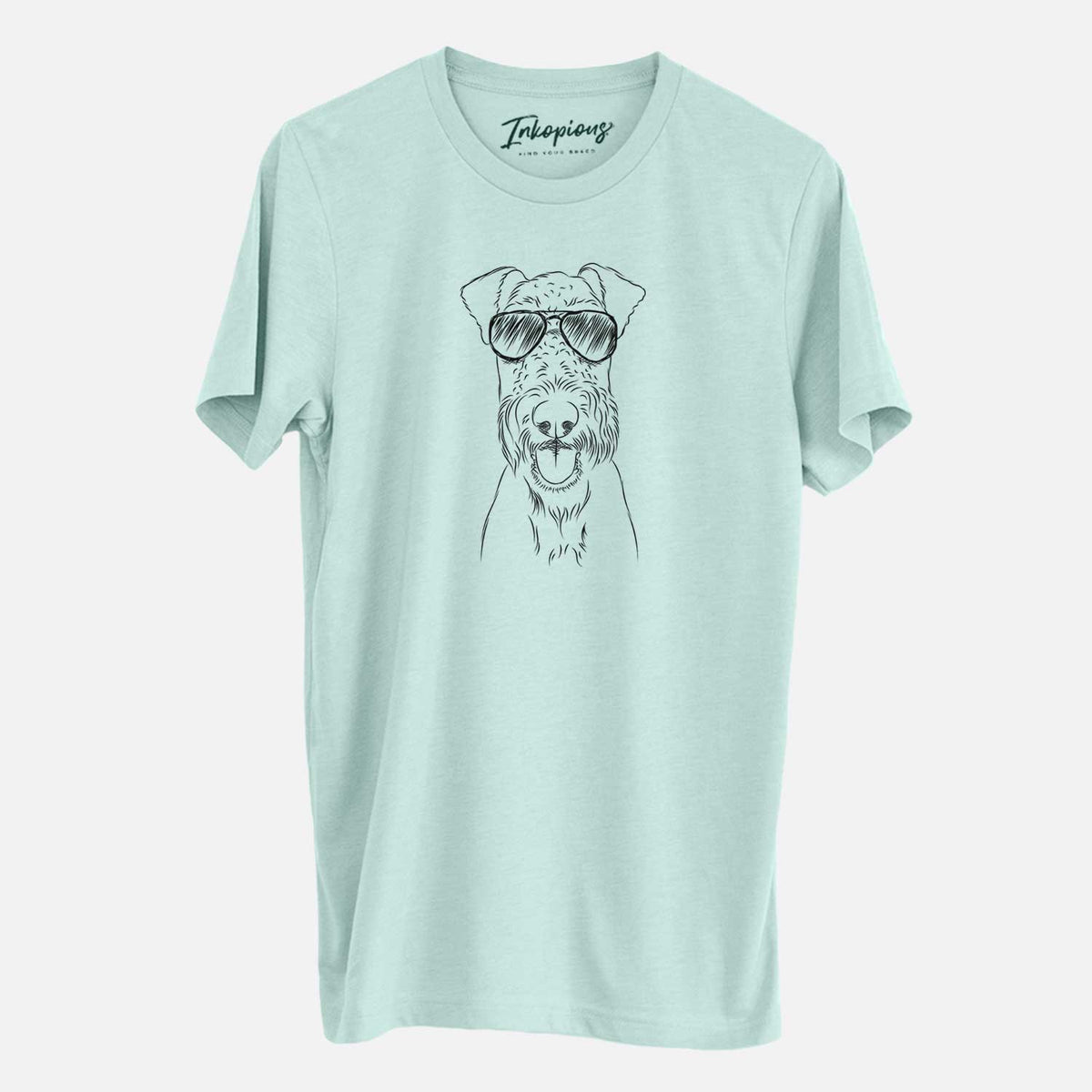 Aviator Andy the Airedale Terrier - Unisex Crewneck